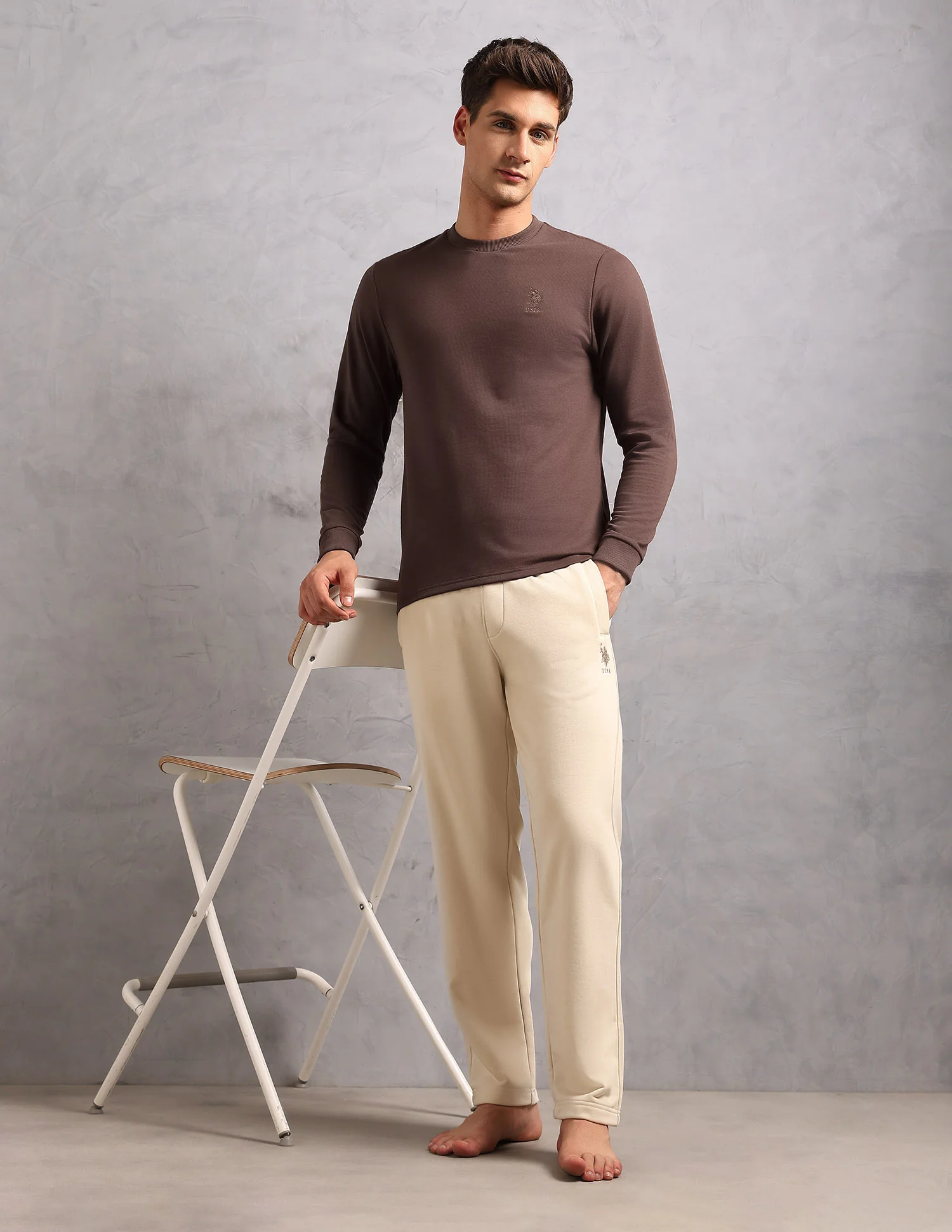 Comfort Fit Solid OEE14 Lounge T-Shirt - Pack Of 1 - Image 3