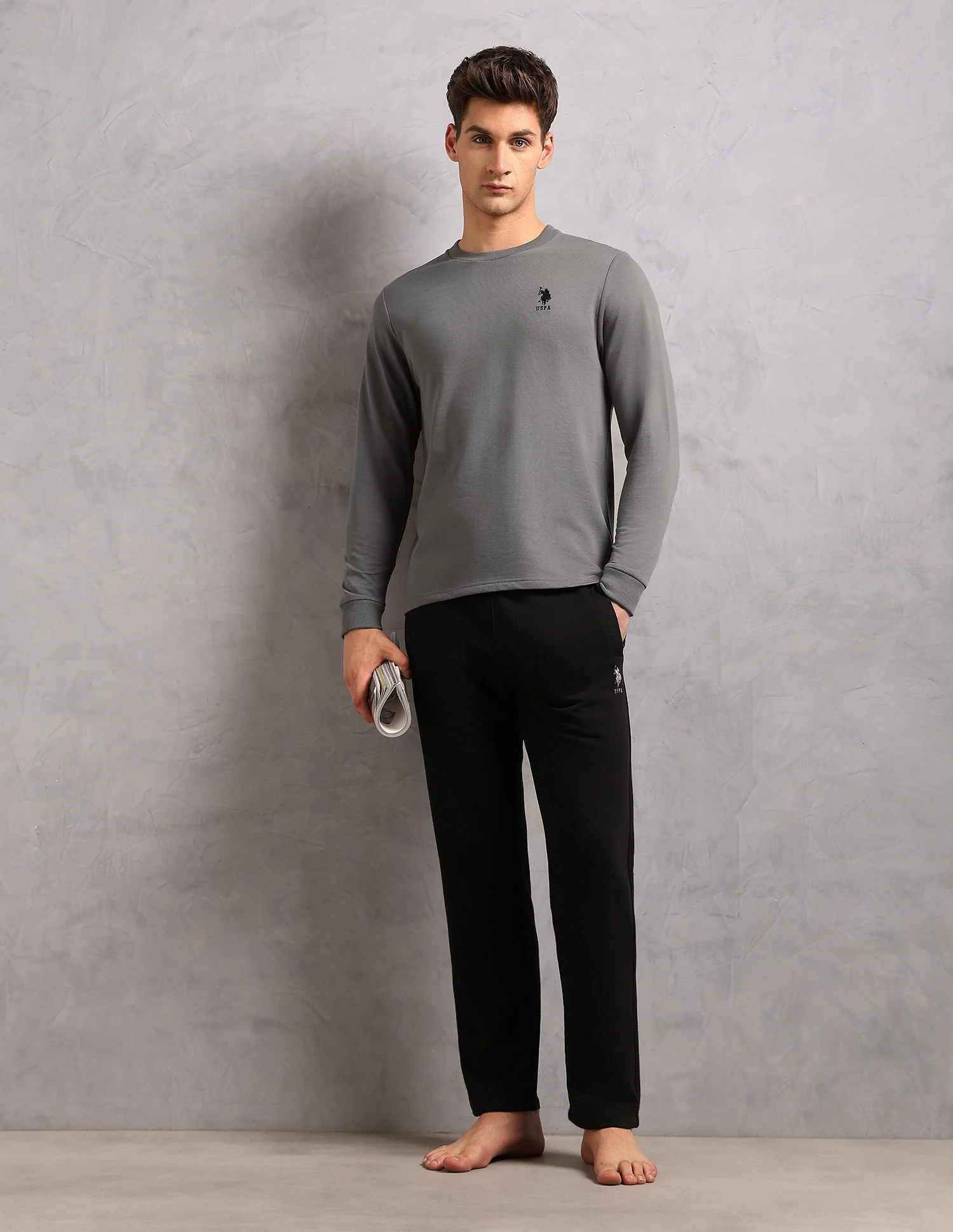 Comfort Fit Solid OEE14 Lounge T-Shirt - Pack Of 1 - Image 3