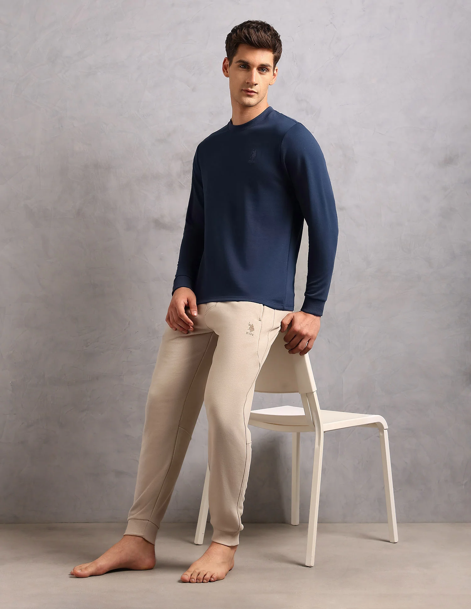 Comfort Fit Solid OEE14 Lounge T-Shirt - Pack Of 1 - Image 3