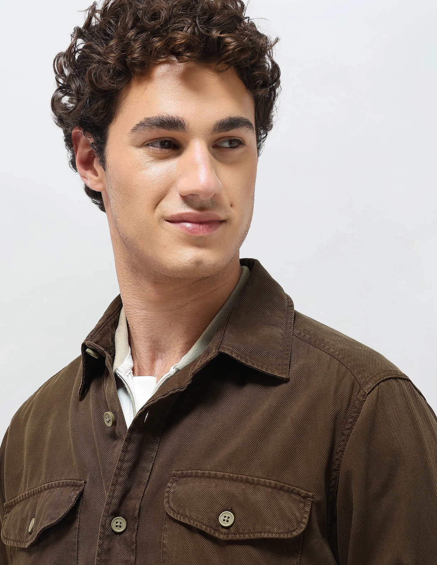 Comfort Fit Twill Shirt - Image 8