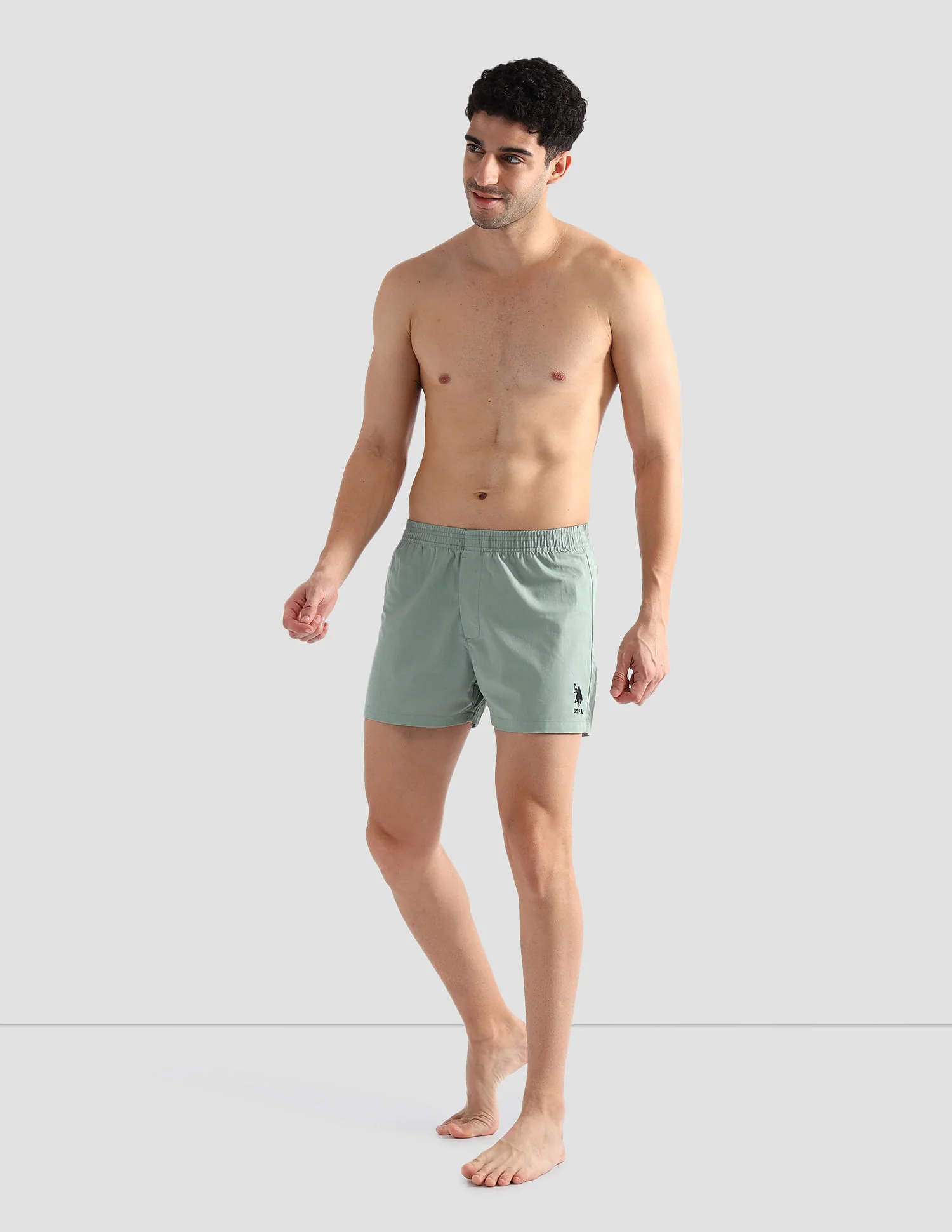 Comfort Regular Fit Solid OEX08 Boxers - Pack of 2 - Image 3