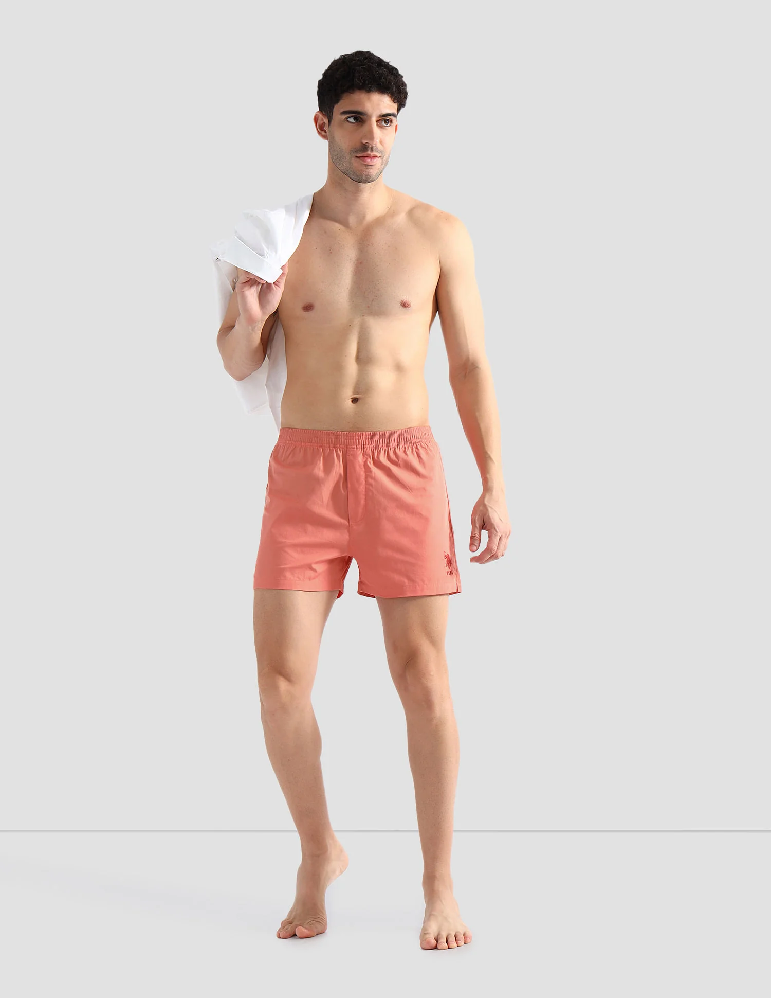Comfort Regular Fit Solid OEX08 Boxers - Pack of 2 - Image 4