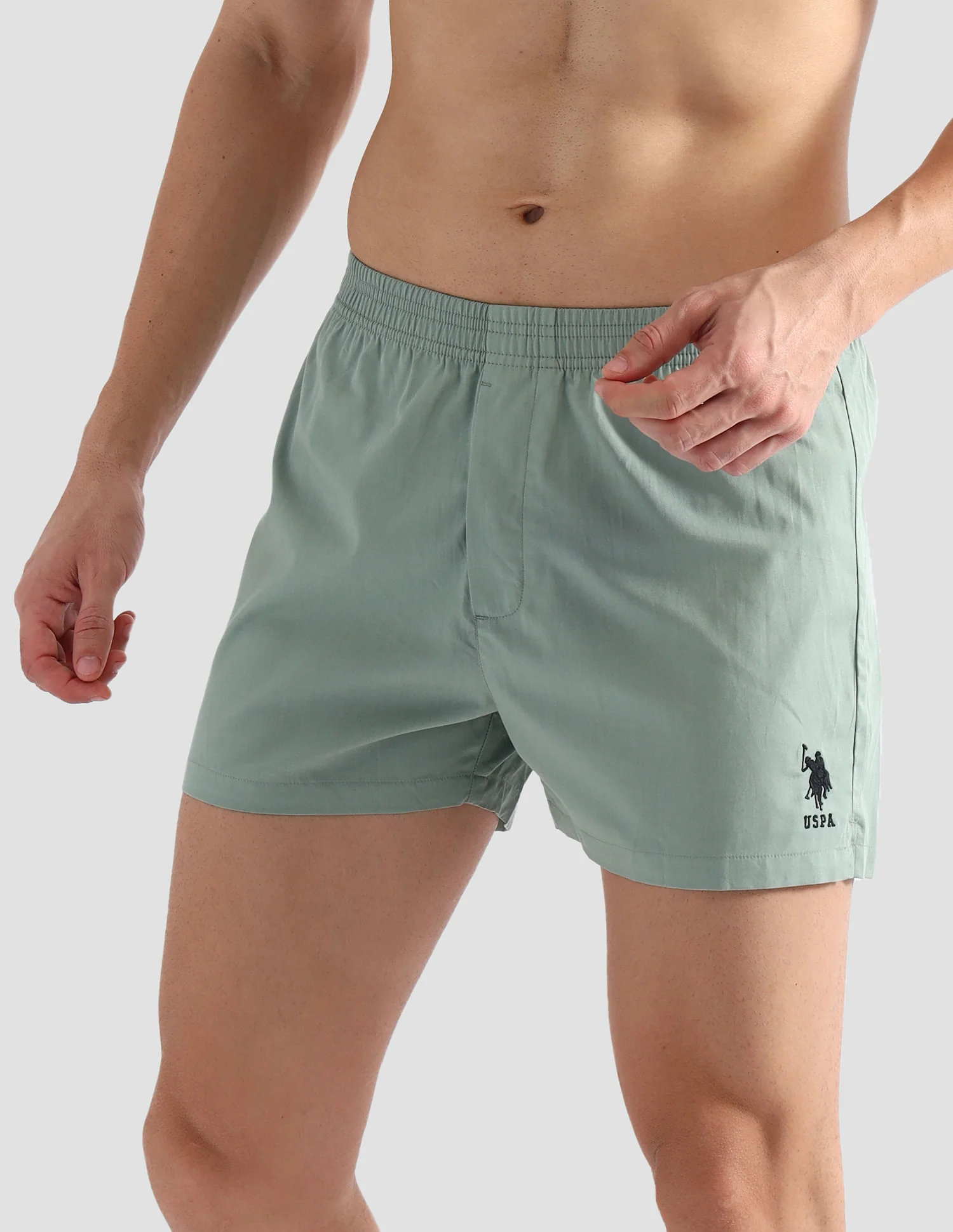Comfort Regular Fit Solid OEX08 Boxers - Pack of 2 - Image 5