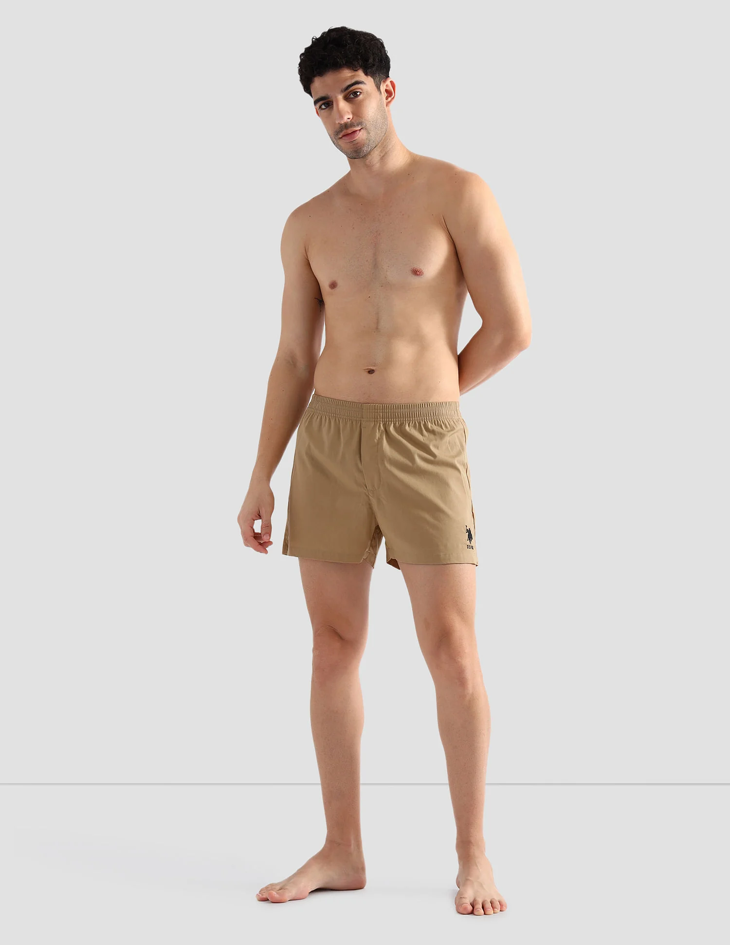 Comfort Regular Fit Solid OEX08 Boxers - Pack of 2 - Image 3