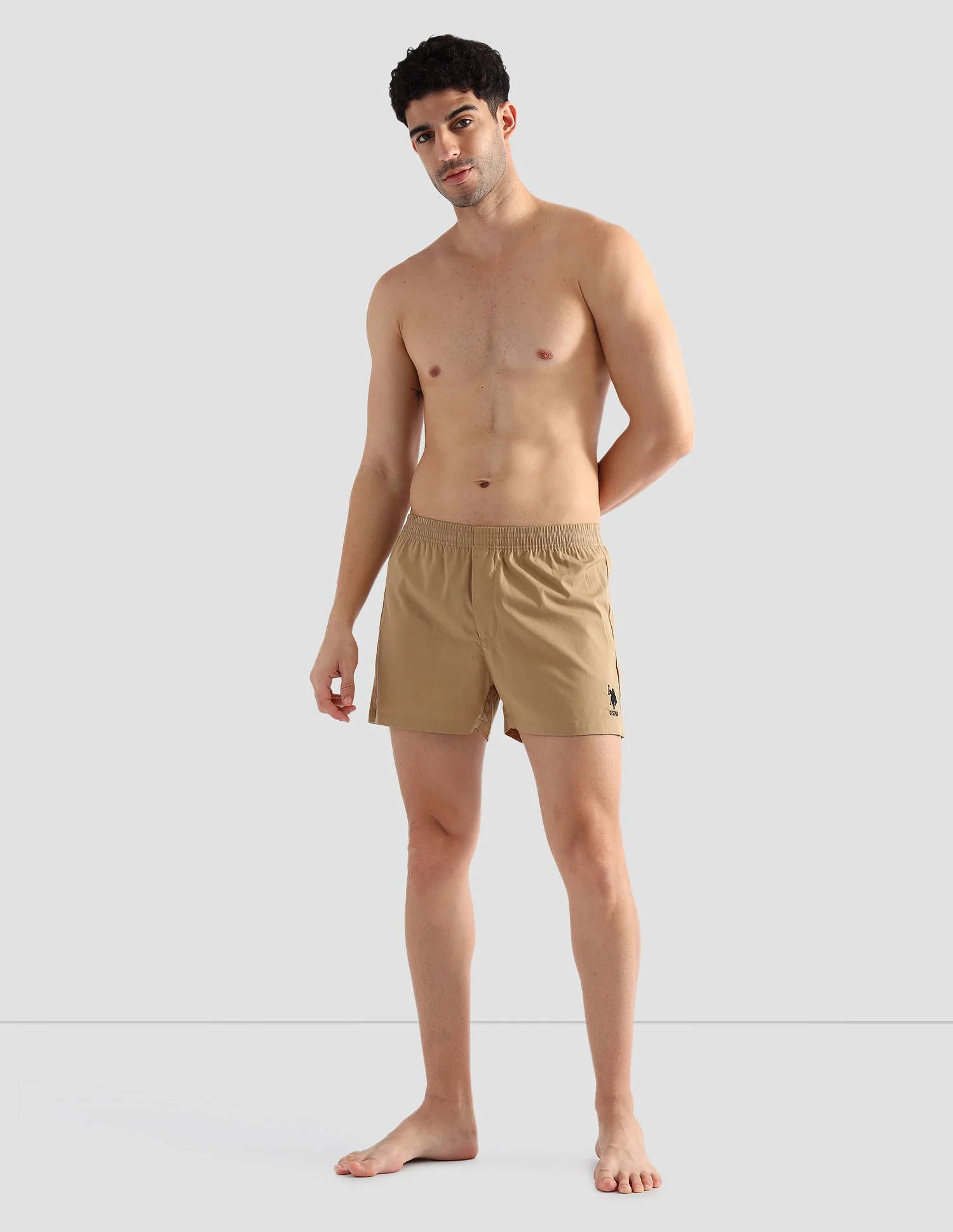 Comfort Regular Fit Solid OEX08 Boxers - Pack of 2 - Image 4