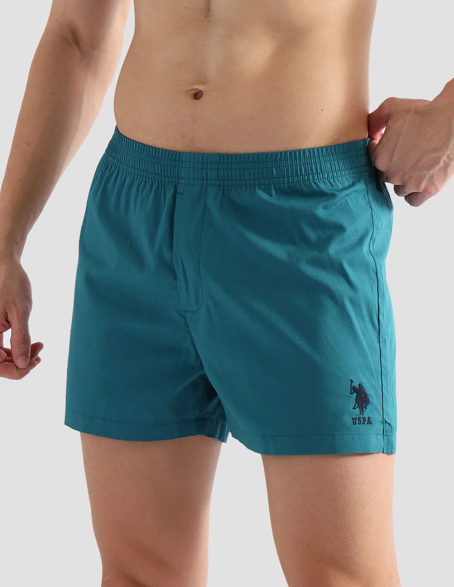 Comfort Regular Fit Solid OEX08 Boxers - Pack of 2 - Image 5