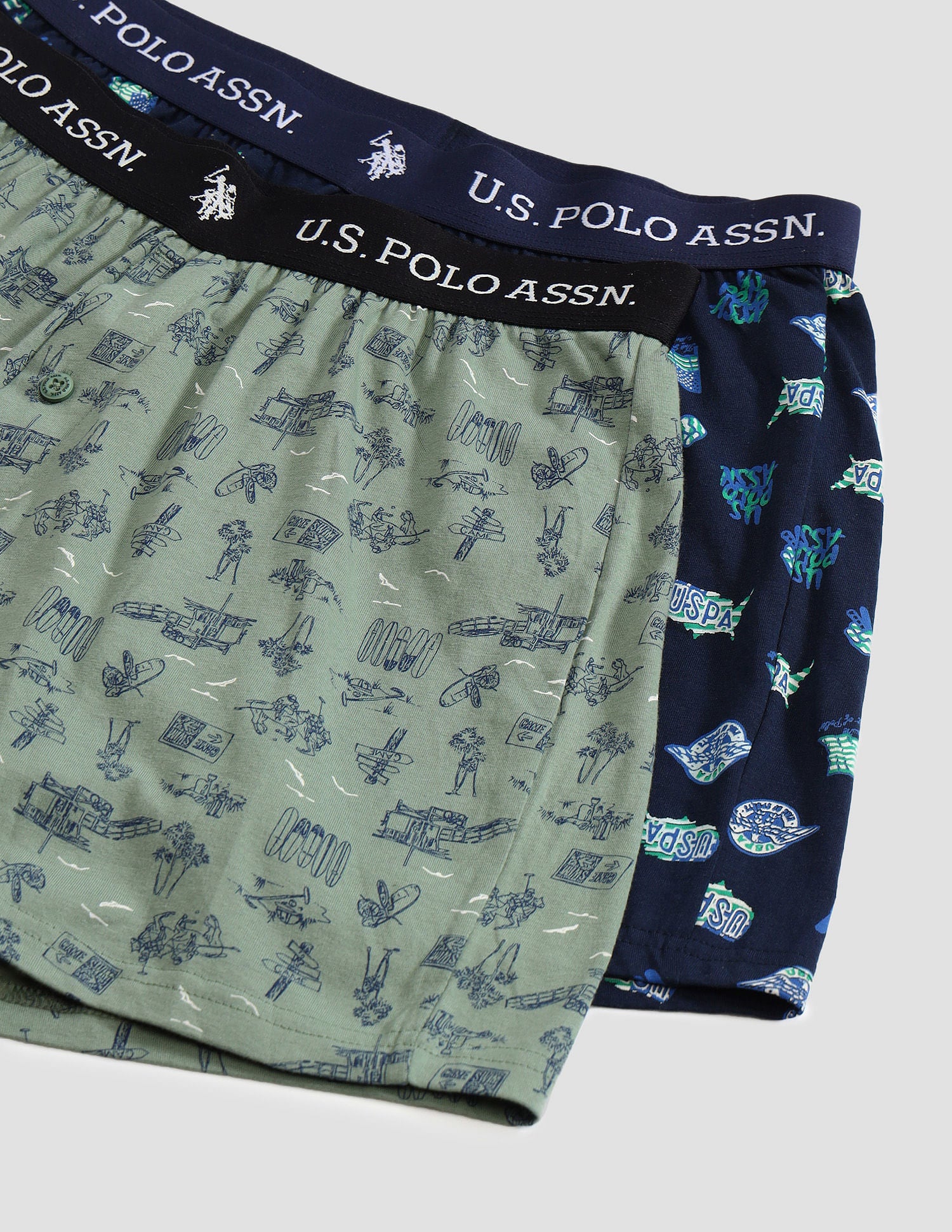 Comfort Regular Fit Solid OEX09 Boxers - Pack of 2 - Image 2