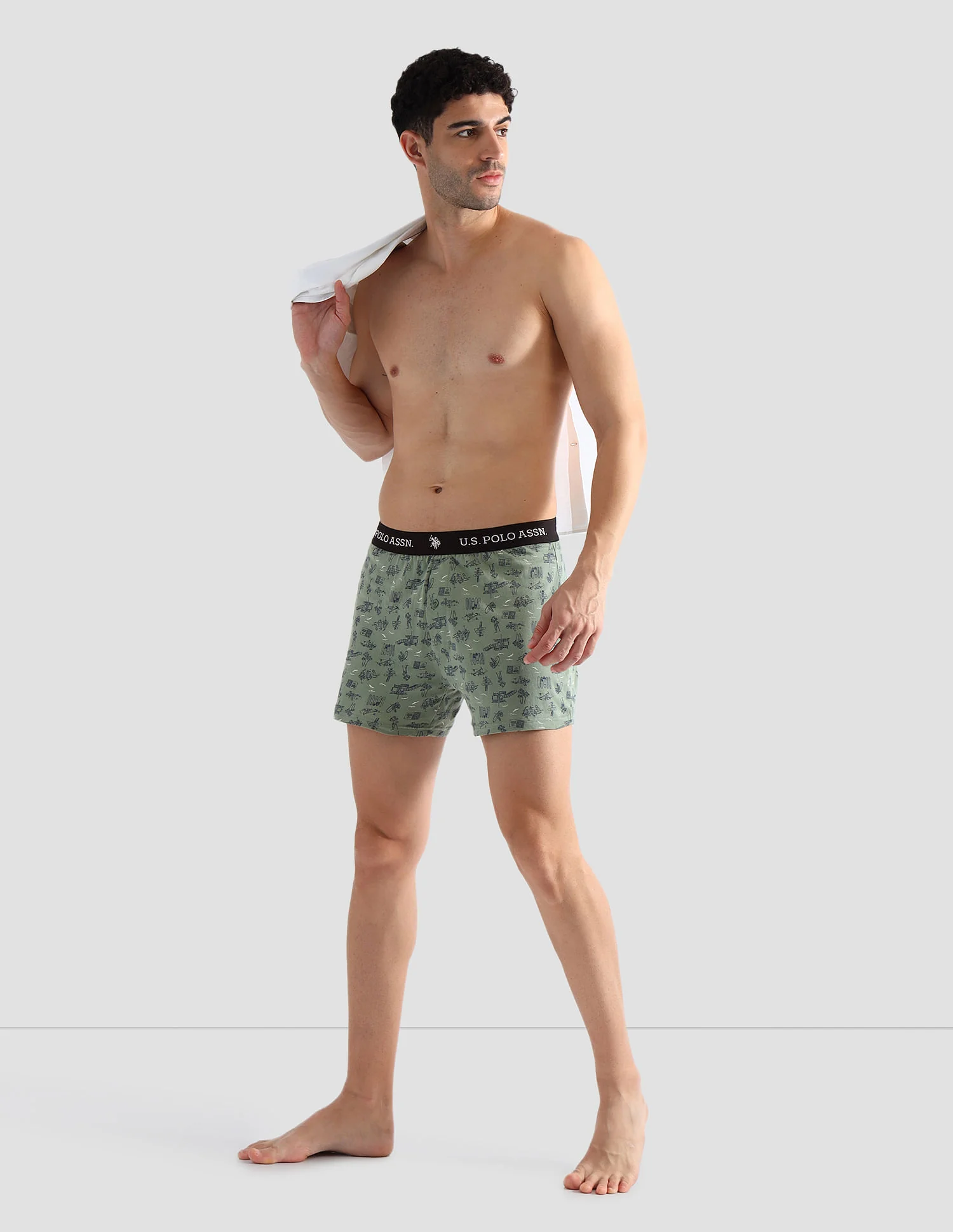 Comfort Regular Fit Solid OEX09 Boxers - Pack of 2 - Image 3