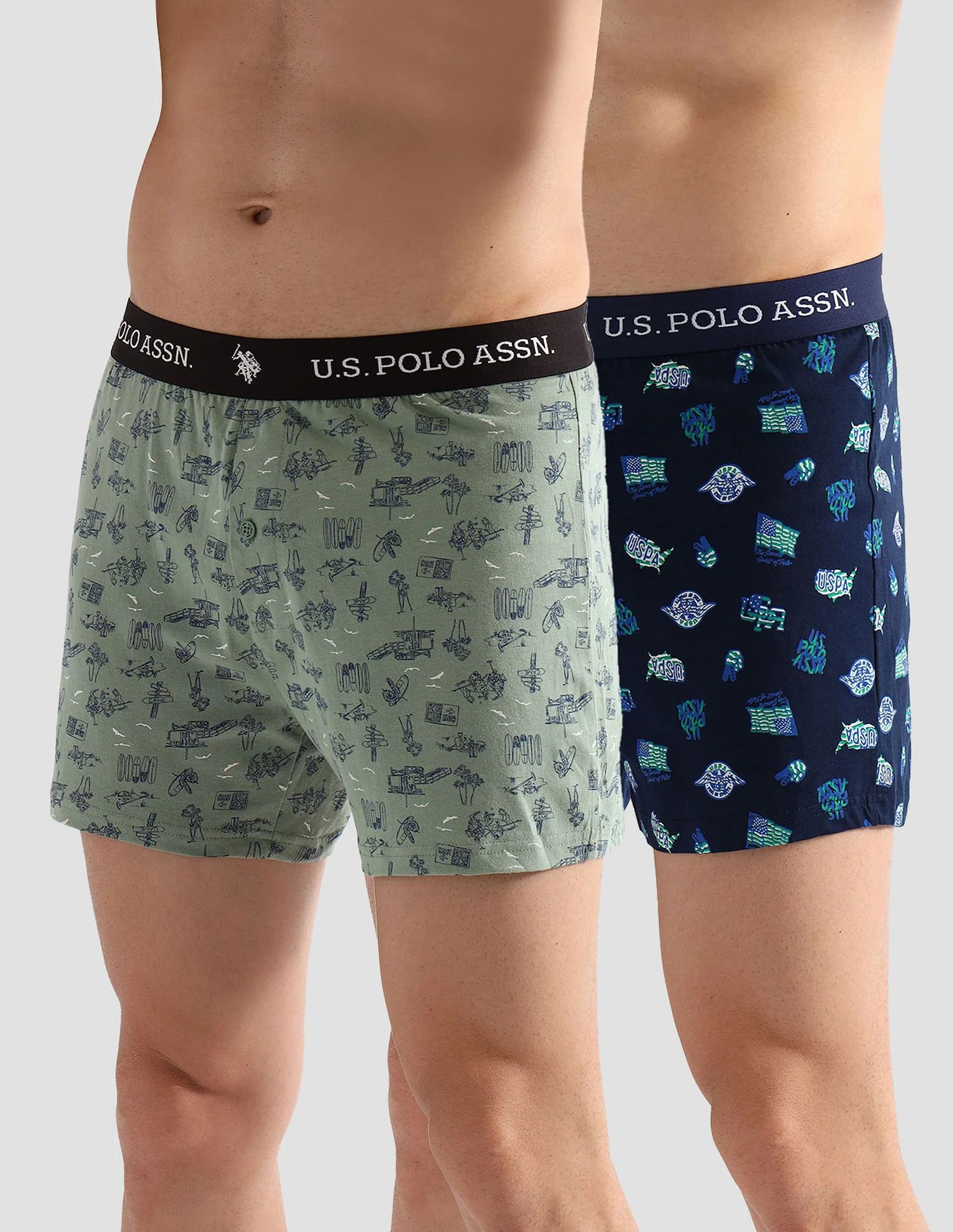 Comfort Regular Fit Solid OEX09 Boxers - Pack of 2 - Image 7
