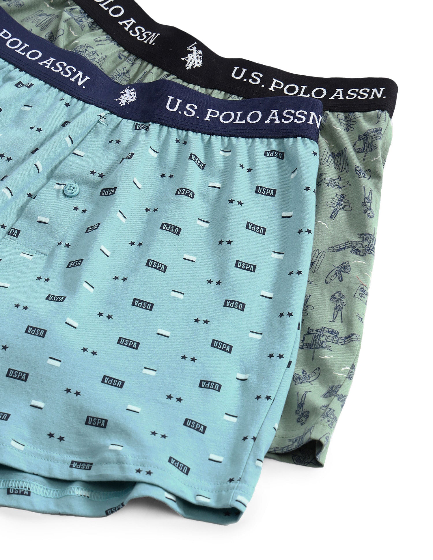 Comfort Regular Fit Solid OEX09 Boxers - Pack of 2 - Image 2