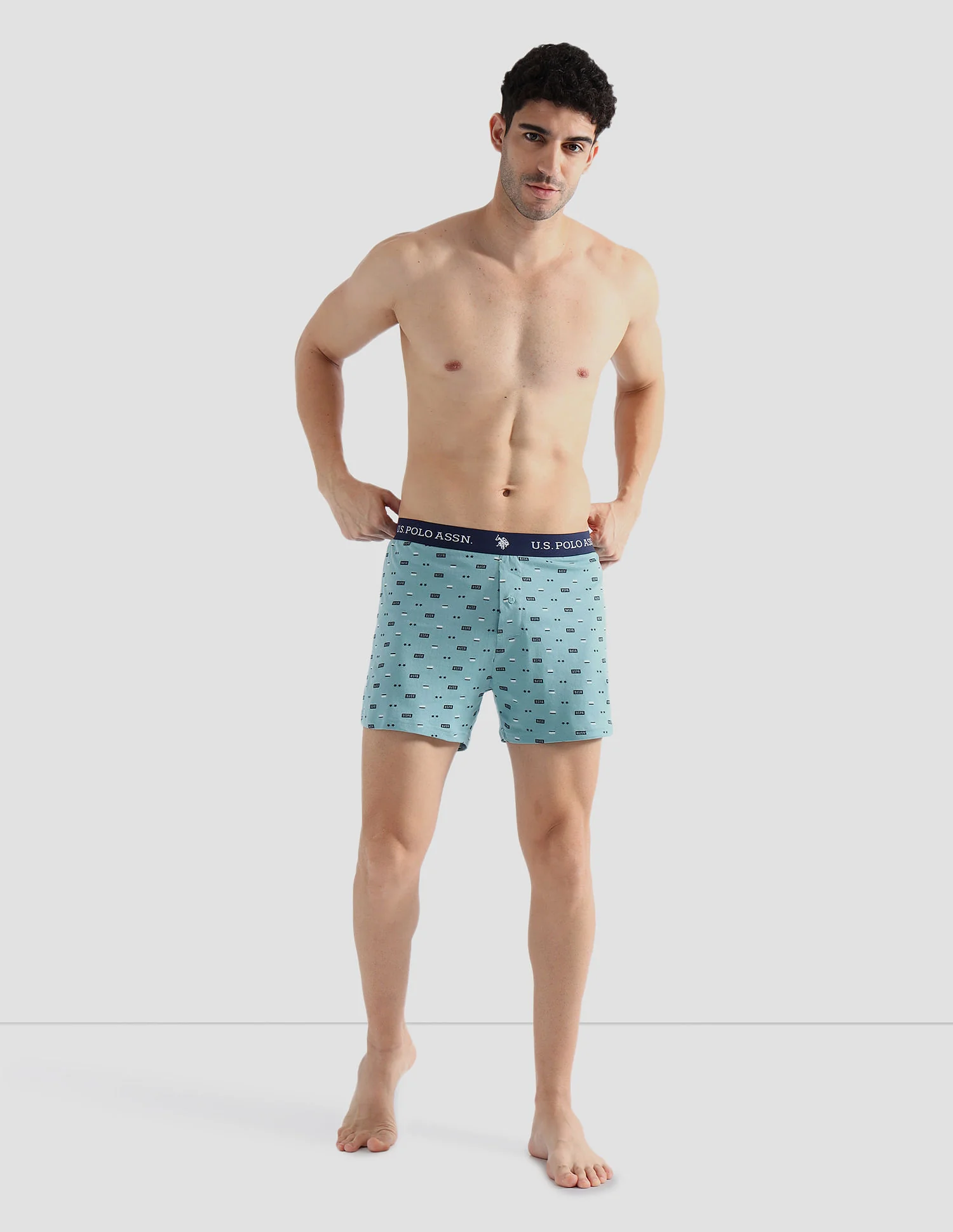 Comfort Regular Fit Solid OEX09 Boxers - Pack of 2 - Image 3
