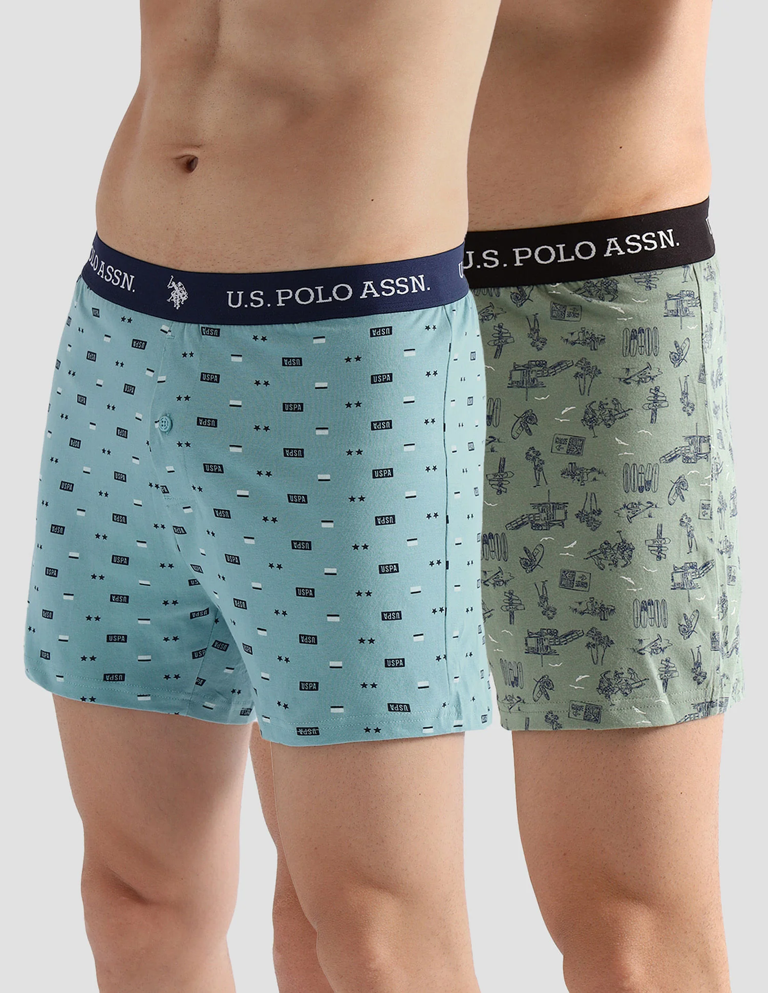 Comfort Regular Fit Solid OEX09 Boxers - Pack of 2 - Image 7