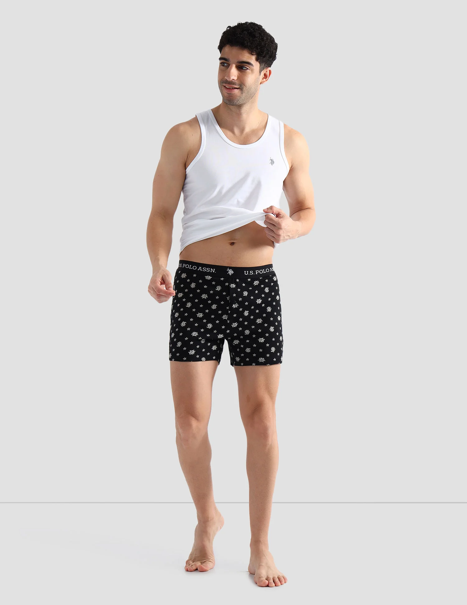 Comfort Regular Fit Solid OEX09 Boxers - Pack of 2 - Image 3