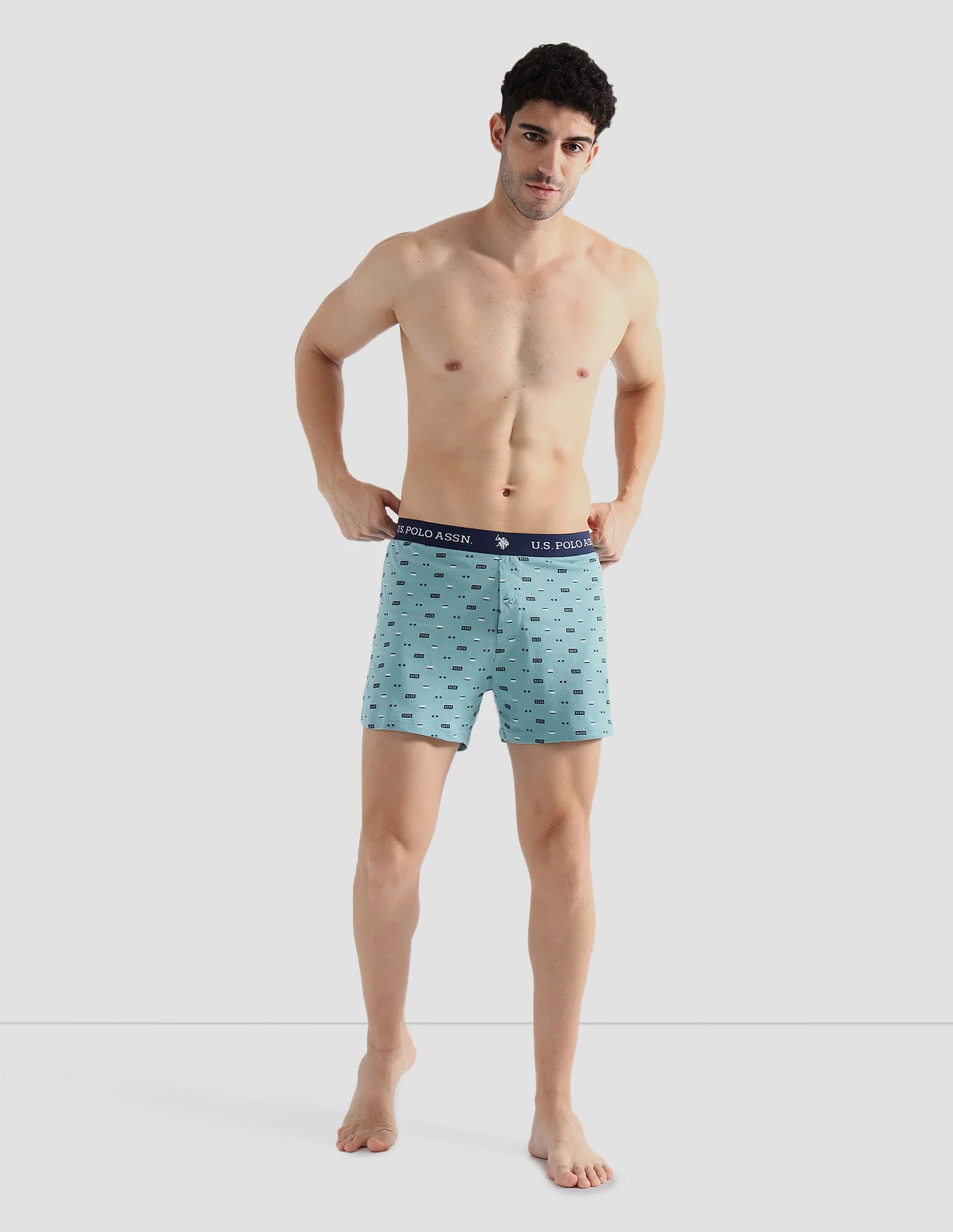 Comfort Regular Fit Solid OEX09 Boxers - Pack of 2 - Image 4