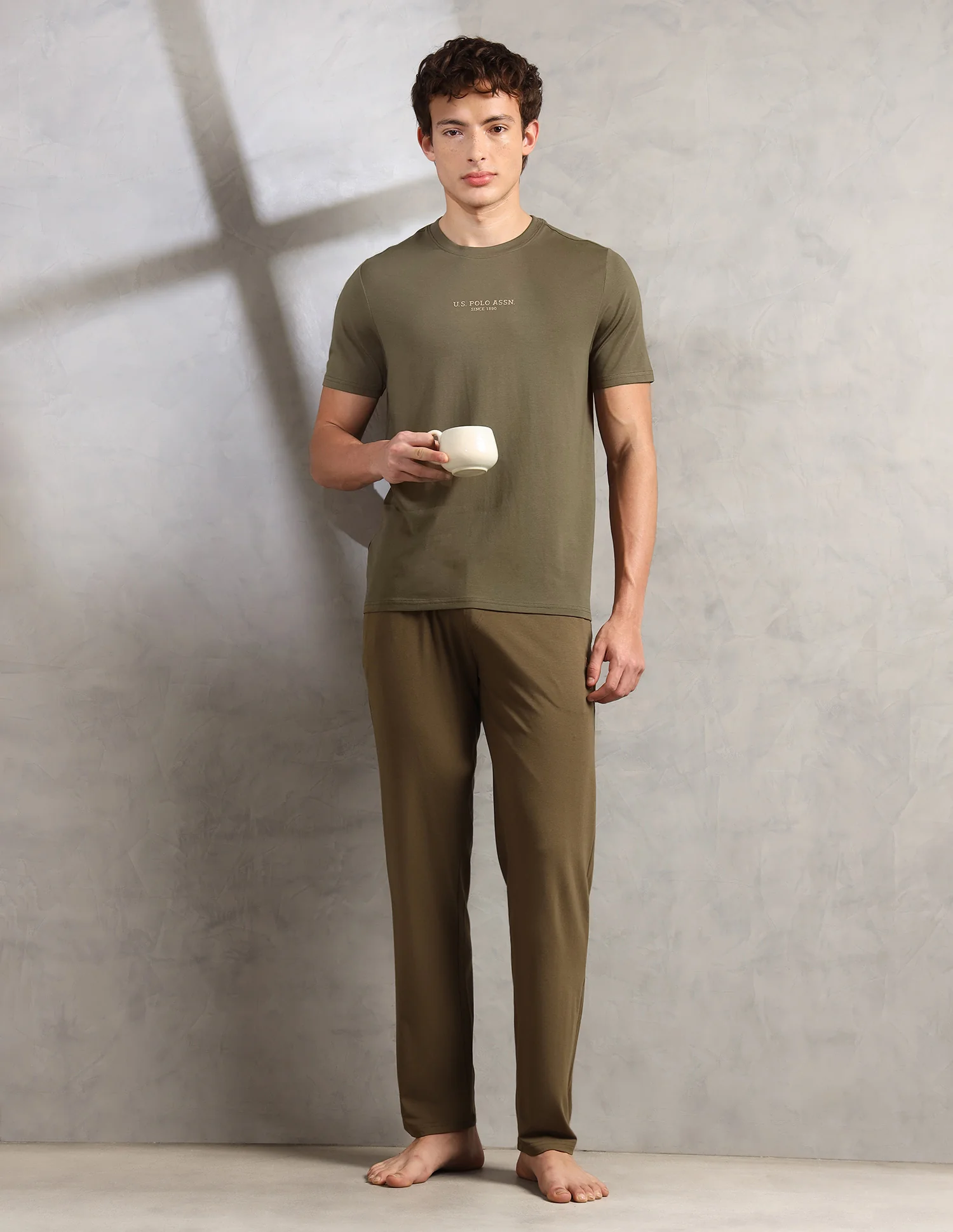 Comfort Relaxed Fit Breathable PE005-PL Lounge T-Shirt - Pack Of 1 - Image 3