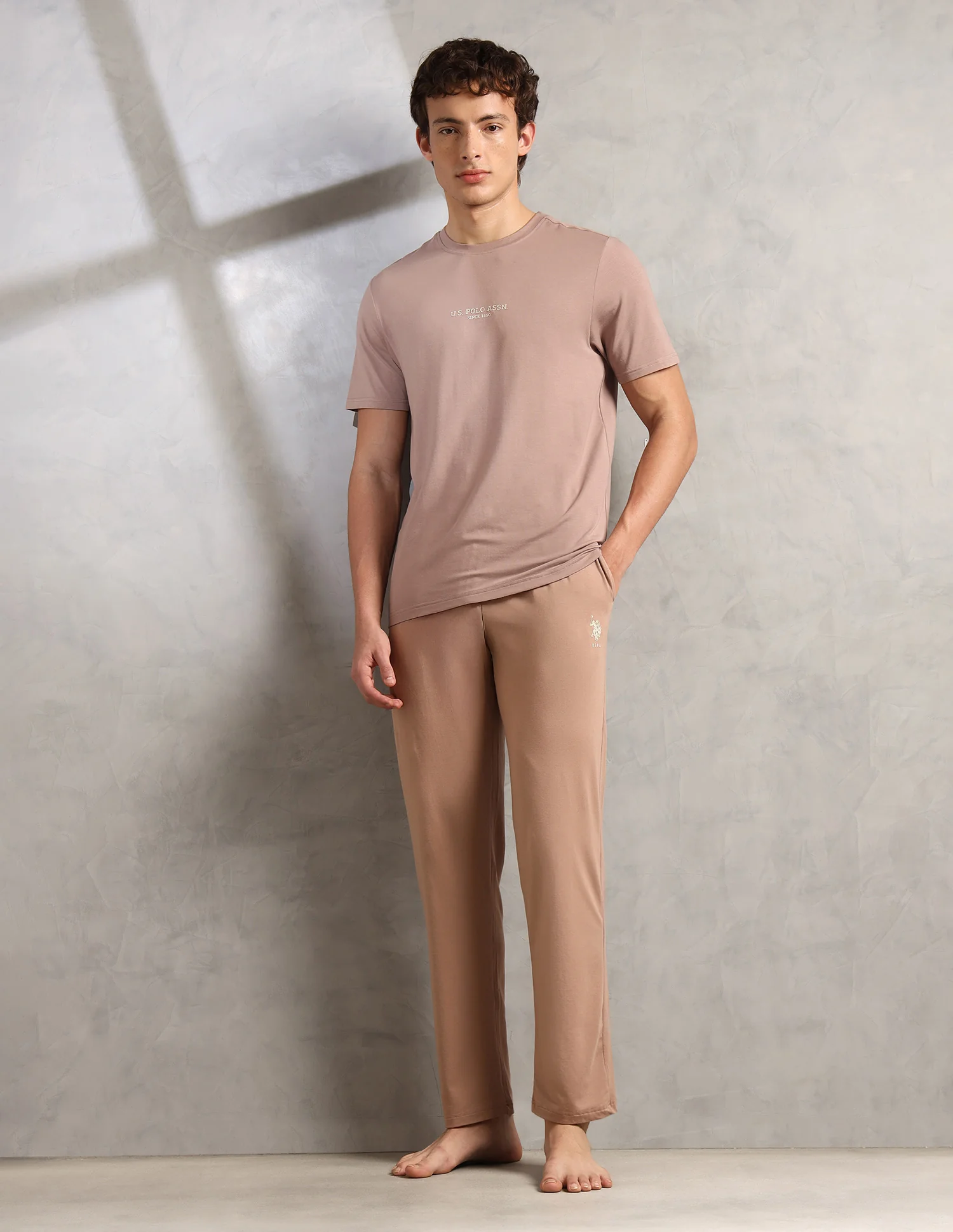 Comfort Relaxed Fit Breathable PE005-PL Lounge T-Shirt - Pack Of 1 - Image 3
