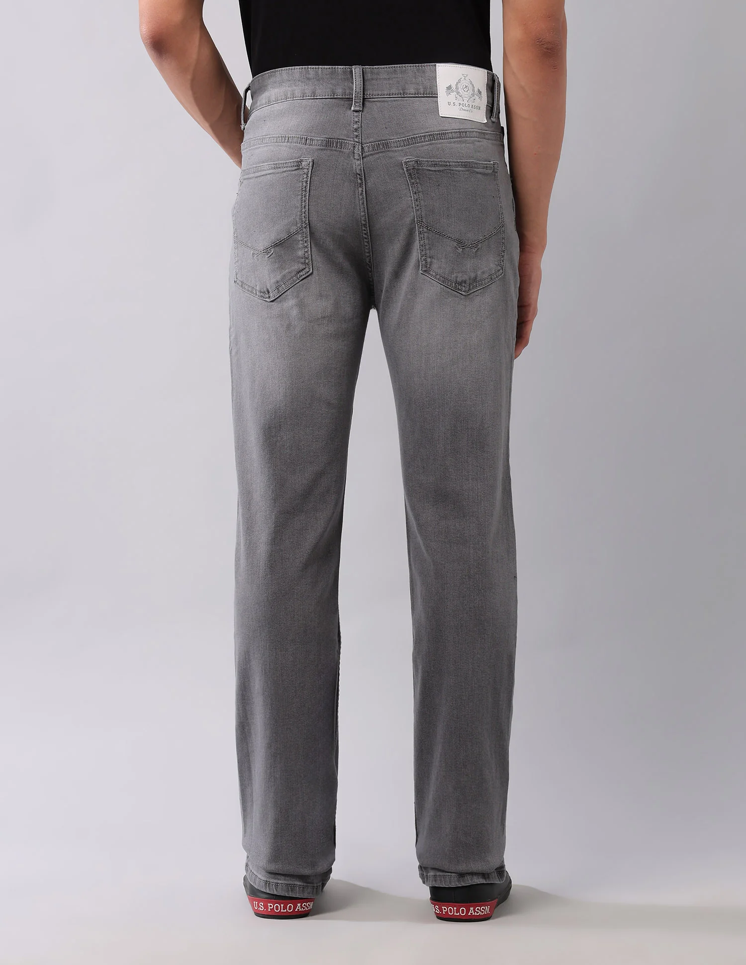Conno Bootcut Grey Jeans - Image 5