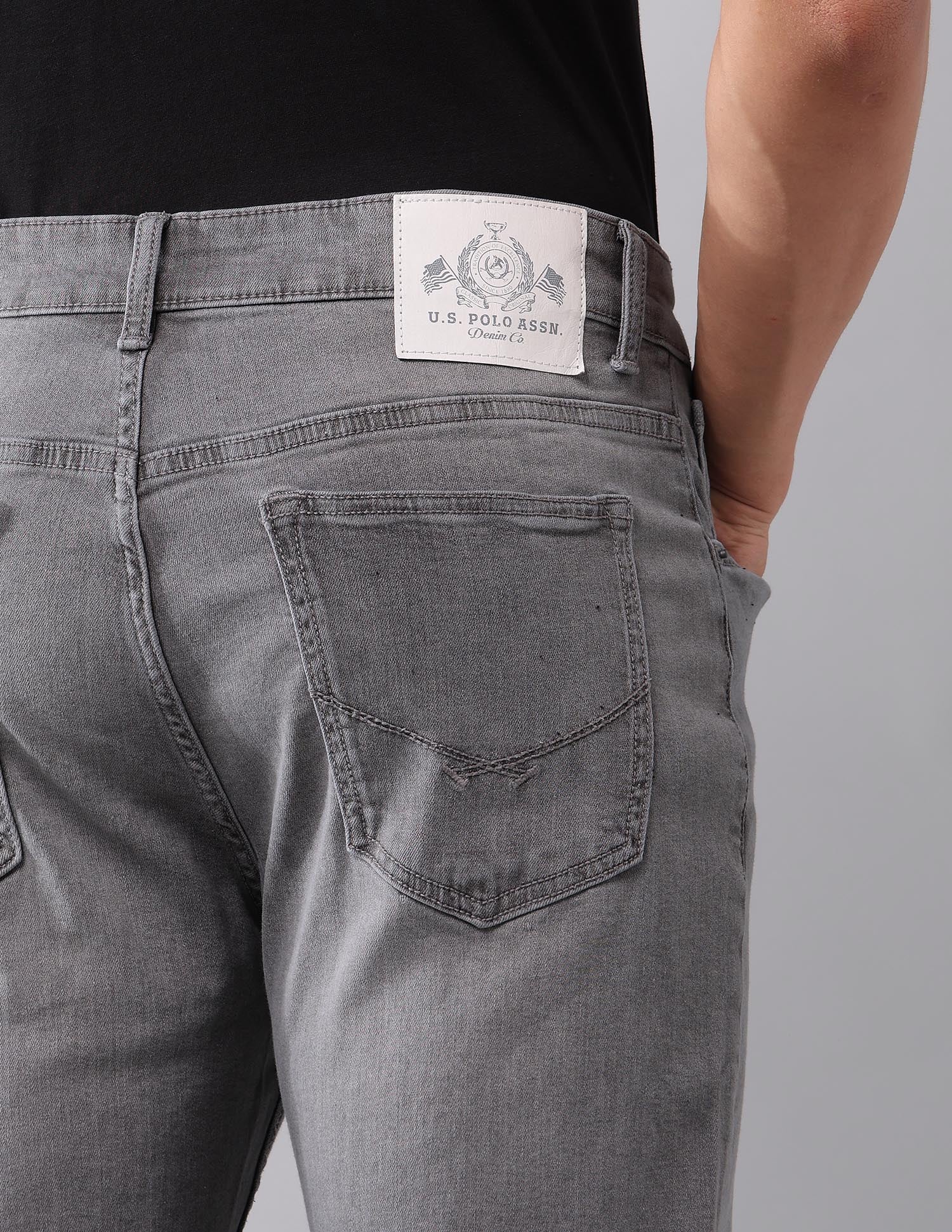 Conno Bootcut Grey Jeans - Image 8