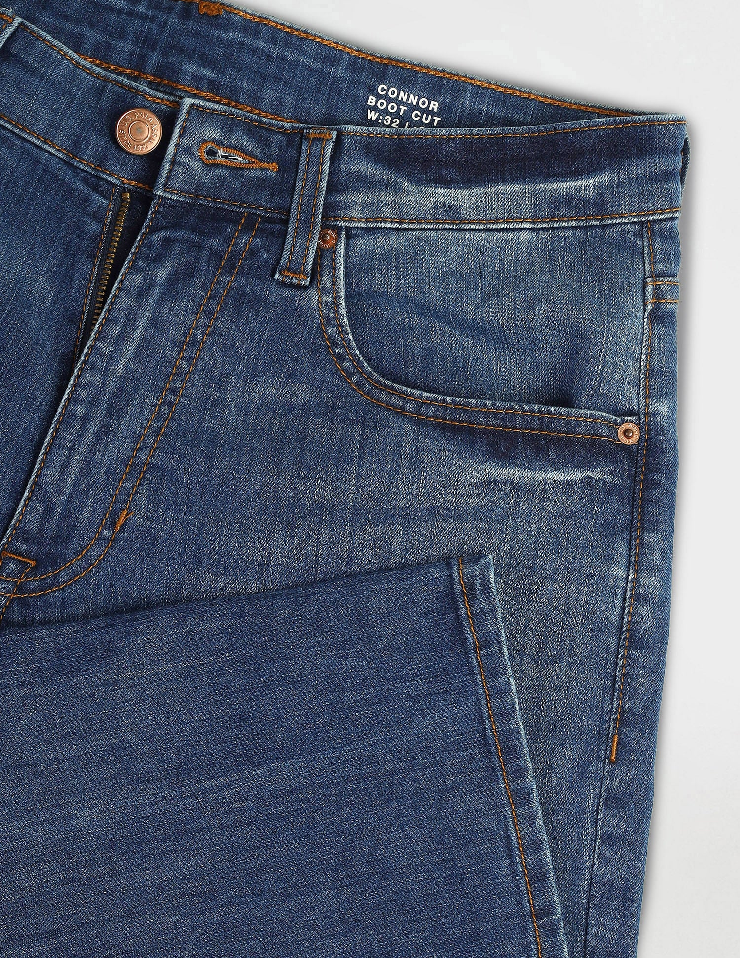 Connor Boot Cut Blue Jeans - Image 2