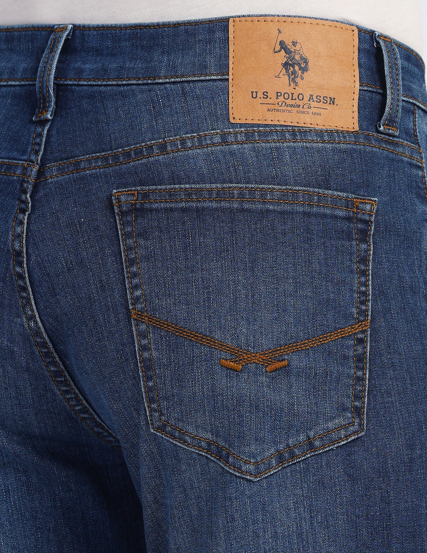 Connor Boot Cut Blue Jeans - Image 8