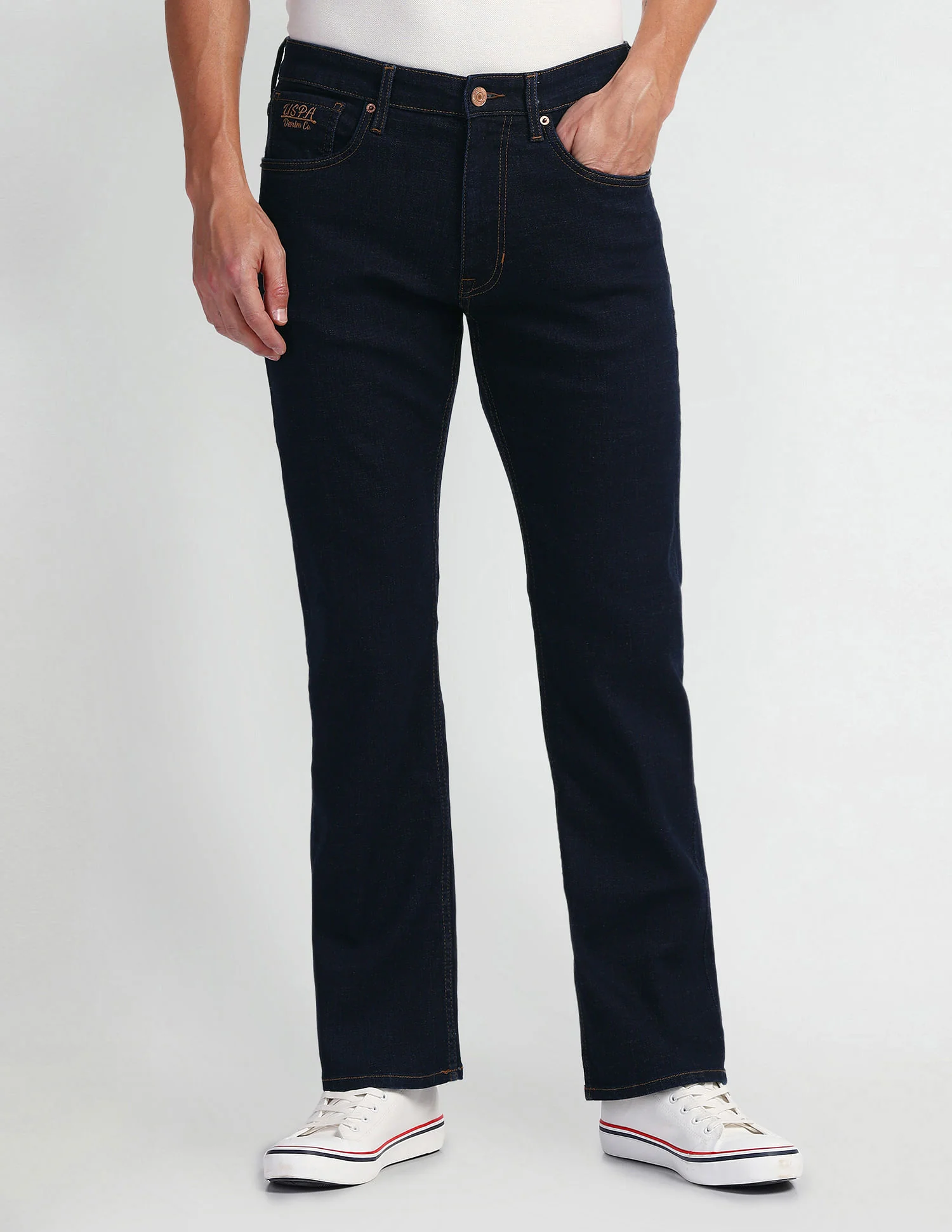 Connor Boot Cut Blue Jeans - Image 6