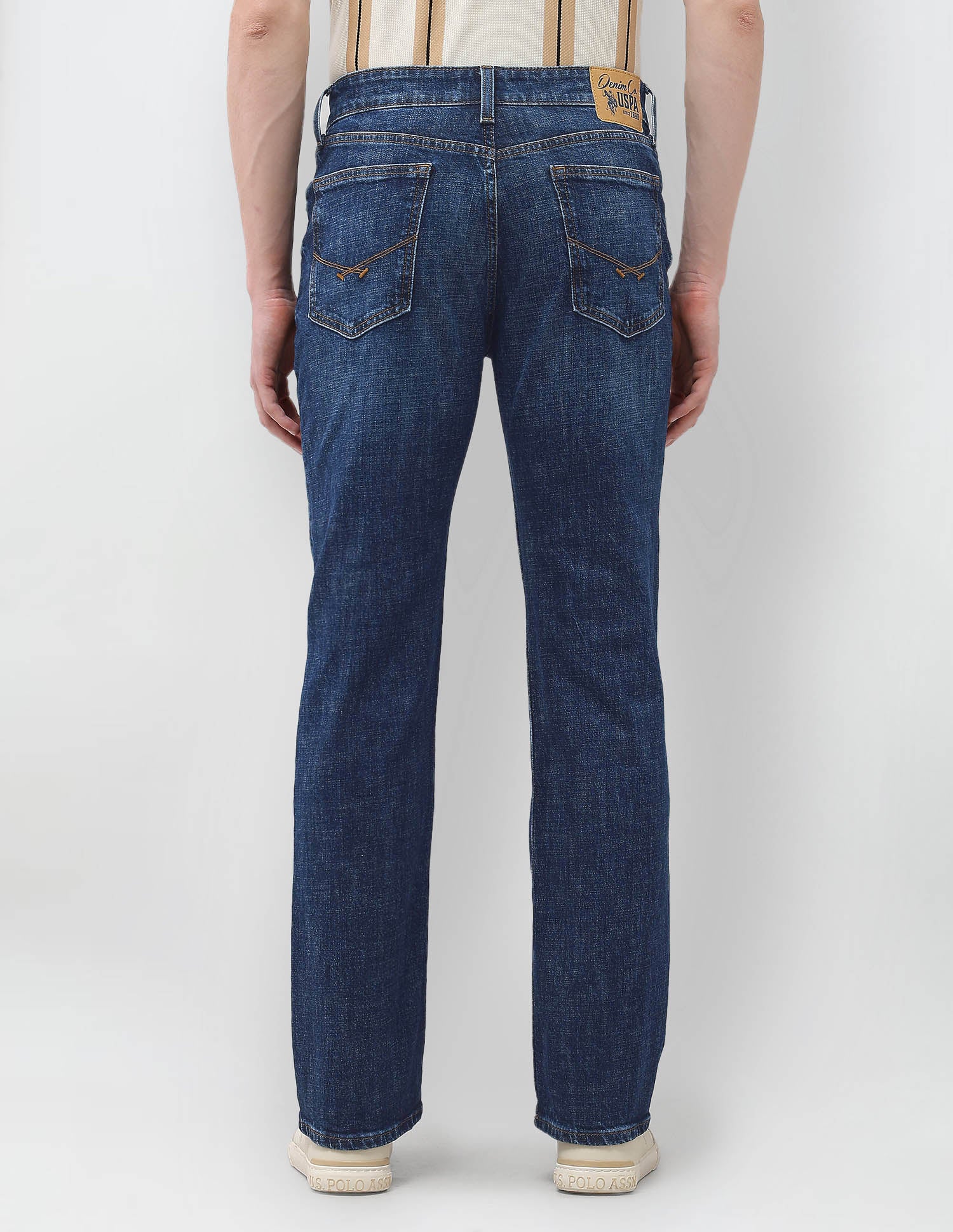 Connor Boot Cut Fit Blue Jeans - Image 5