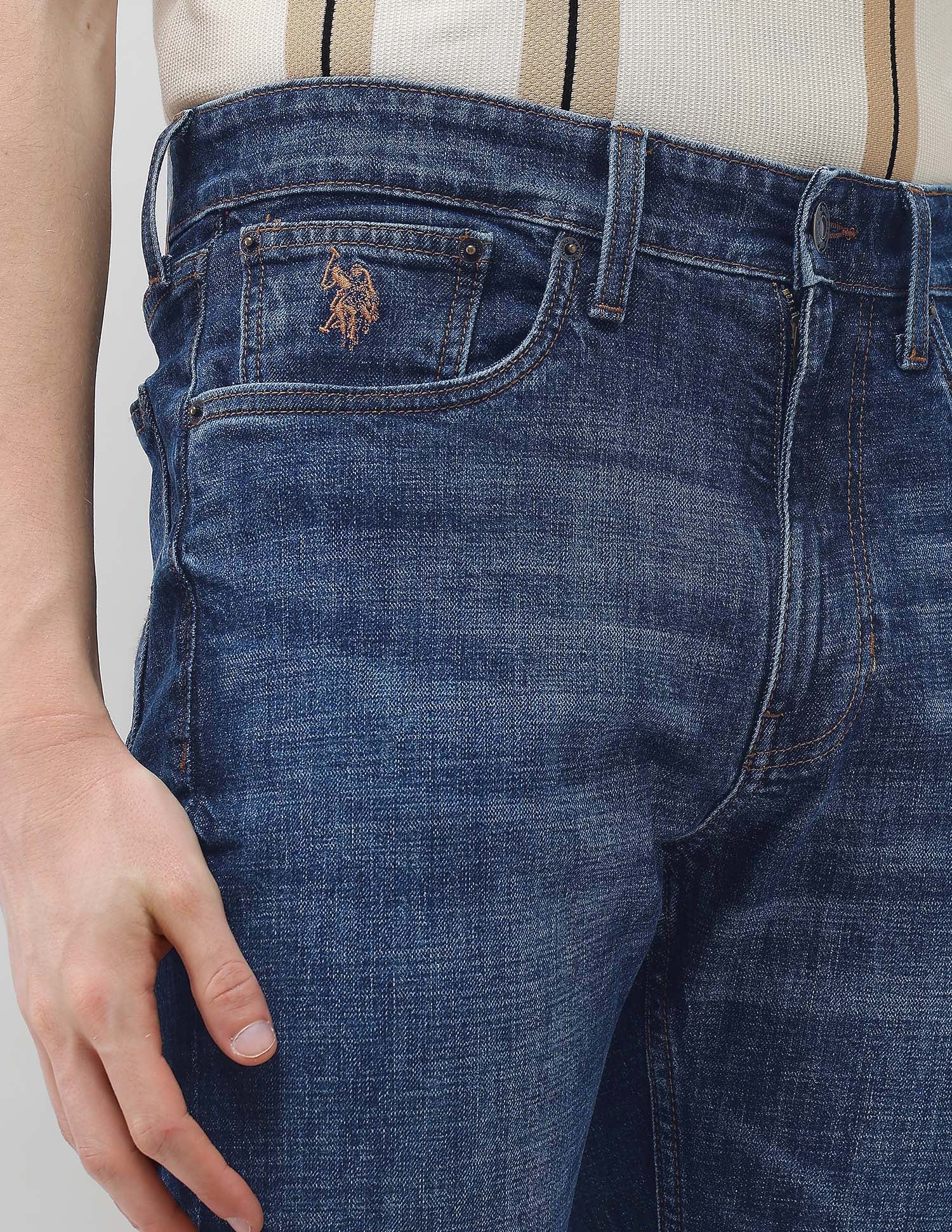 Connor Boot Cut Fit Blue Jeans - Image 7