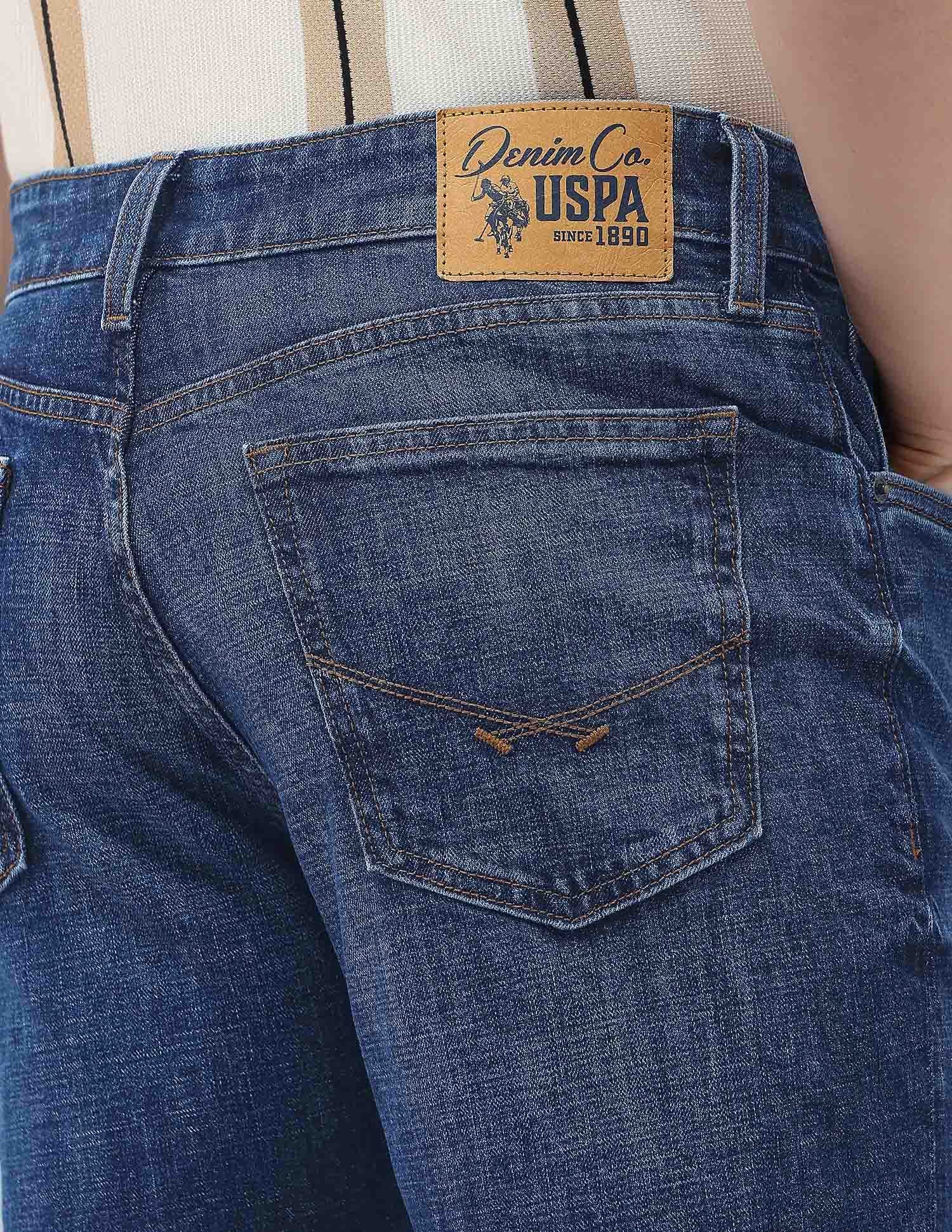 Connor Boot Cut Fit Blue Jeans - Image 8