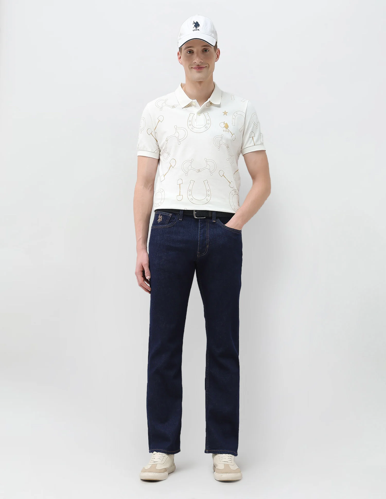 Connor Boot Cut Fit Blue Jeans - Image 3