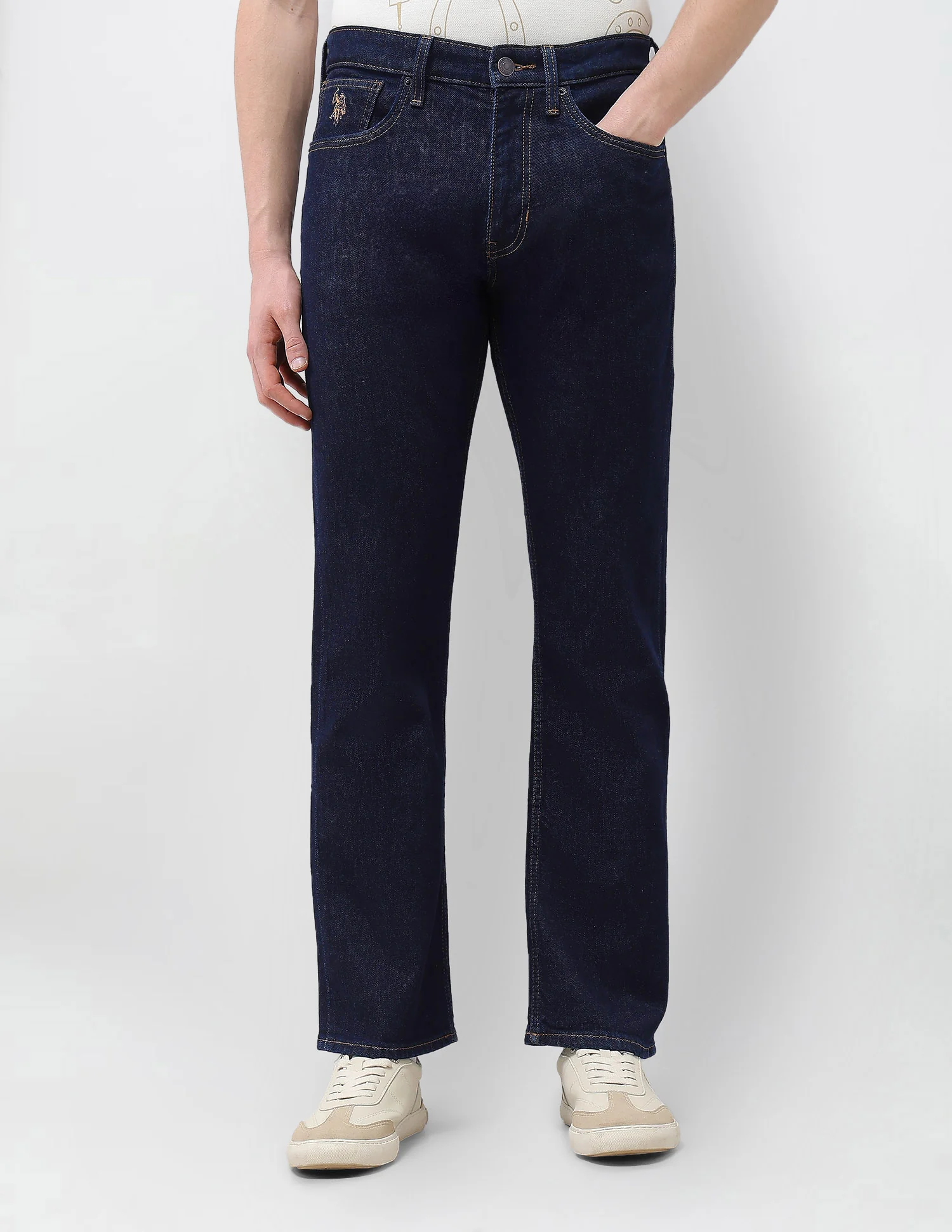 Connor Boot Cut Fit Blue Jeans - Image 6