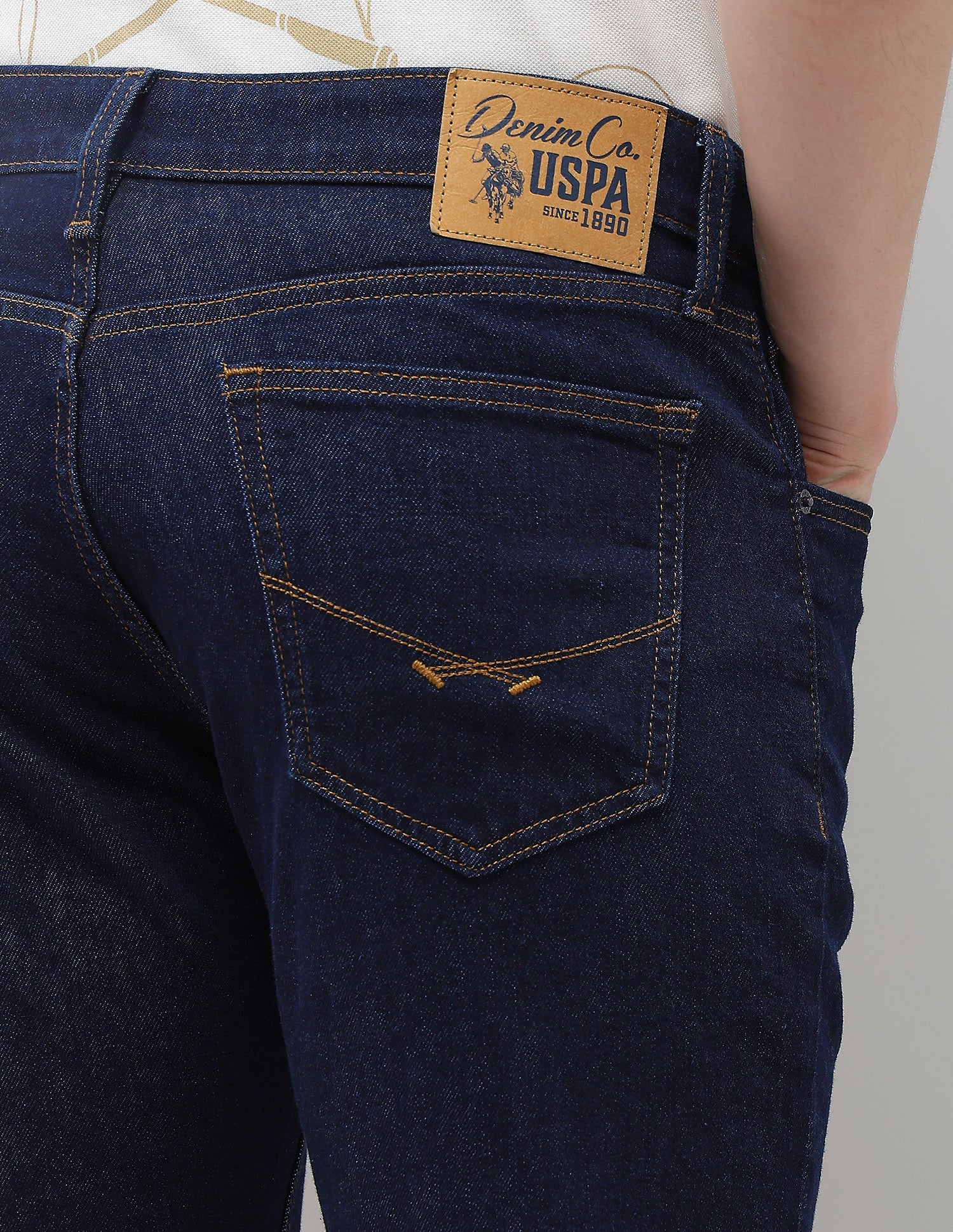 Connor Boot Cut Fit Blue Jeans - Image 8