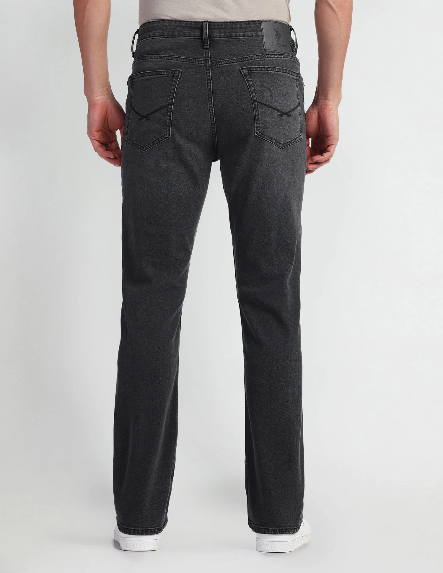 Connor Boot Cut Grey Jeans - Image 5