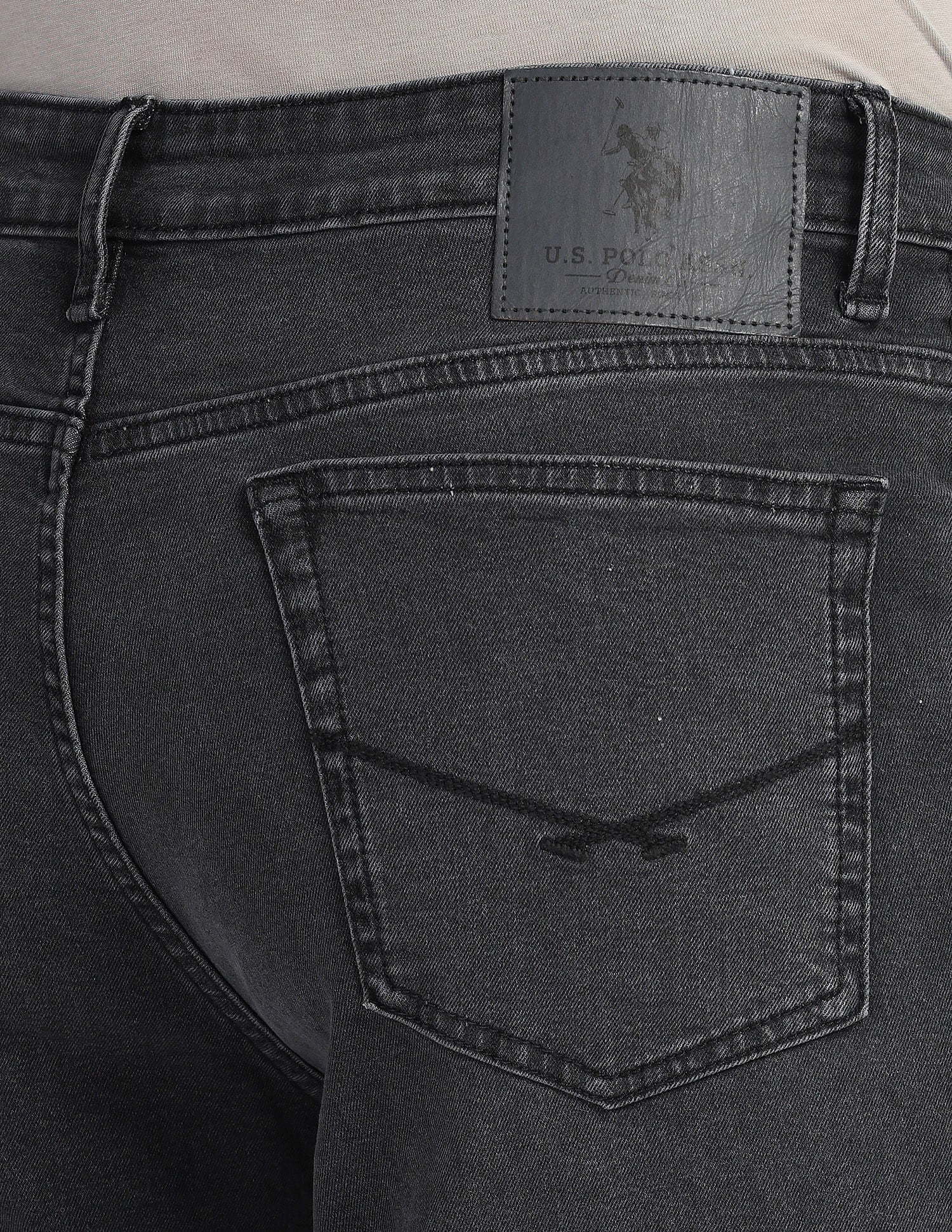 Connor Boot Cut Grey Jeans - Image 8