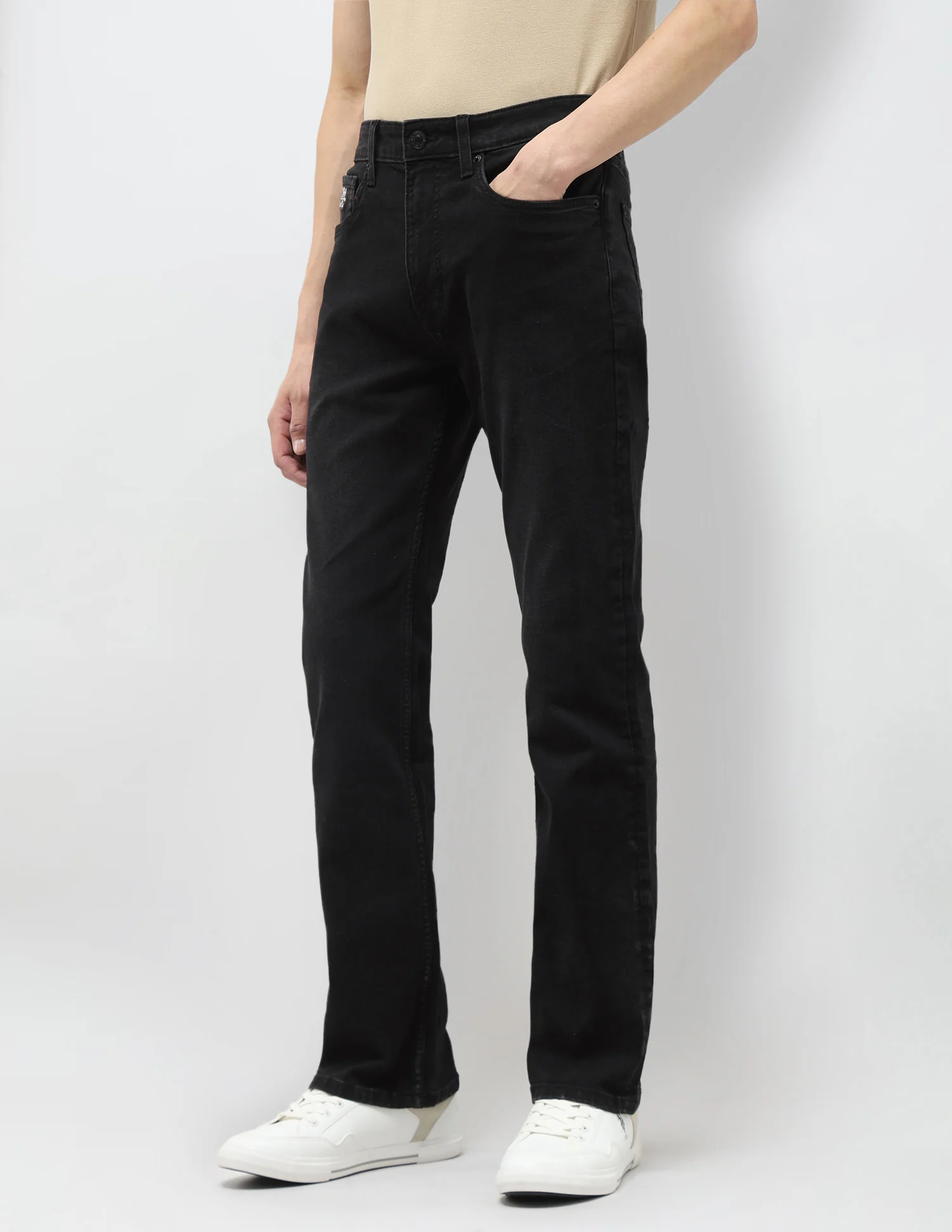 Connor Bootcut Black Jeans - Image 4