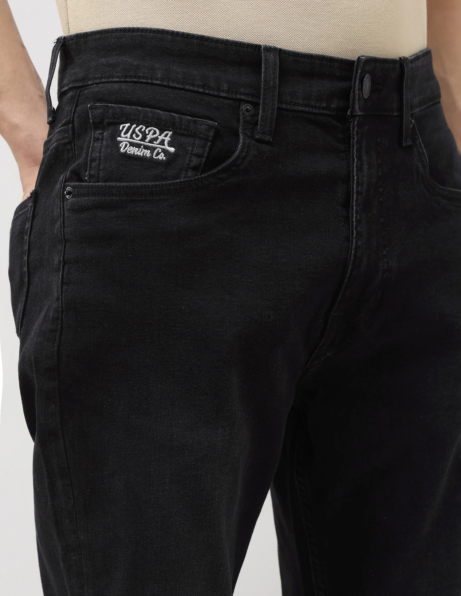 Connor Bootcut Black Jeans - Image 7