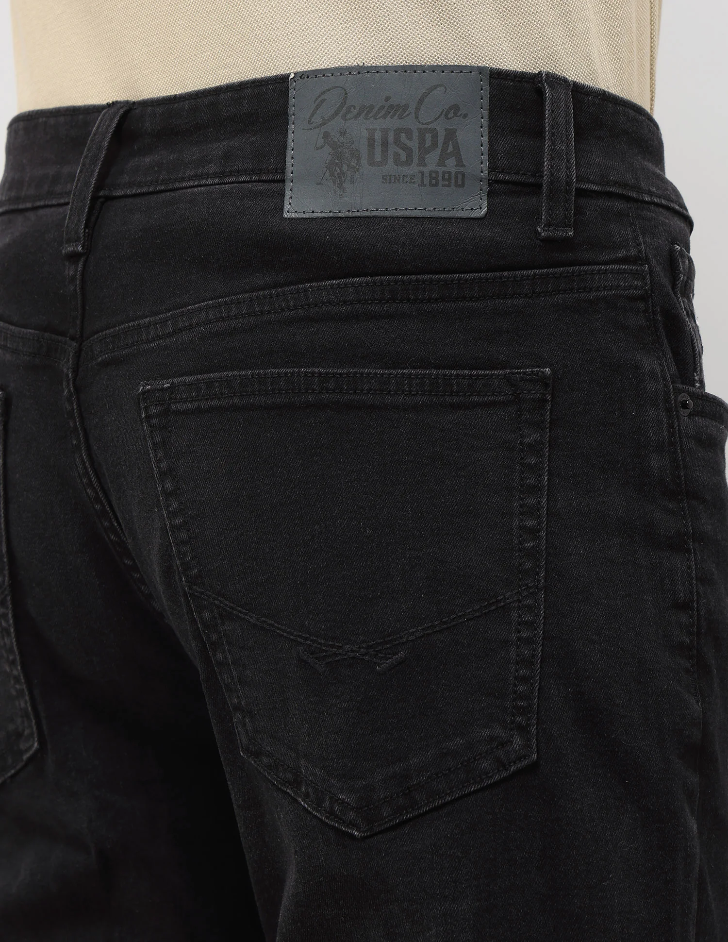 Connor Bootcut Black Jeans - Image 8