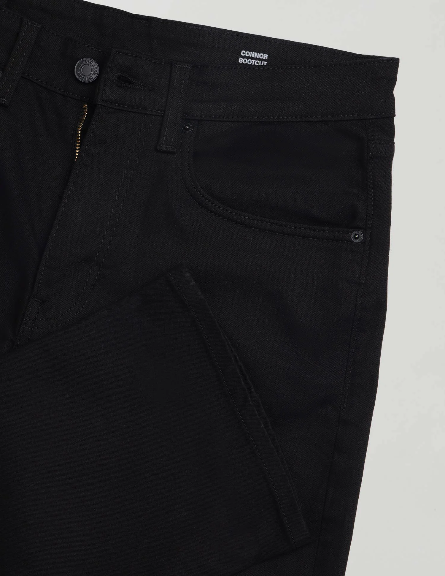 Connor Bootcut Black Jeans - Image 2