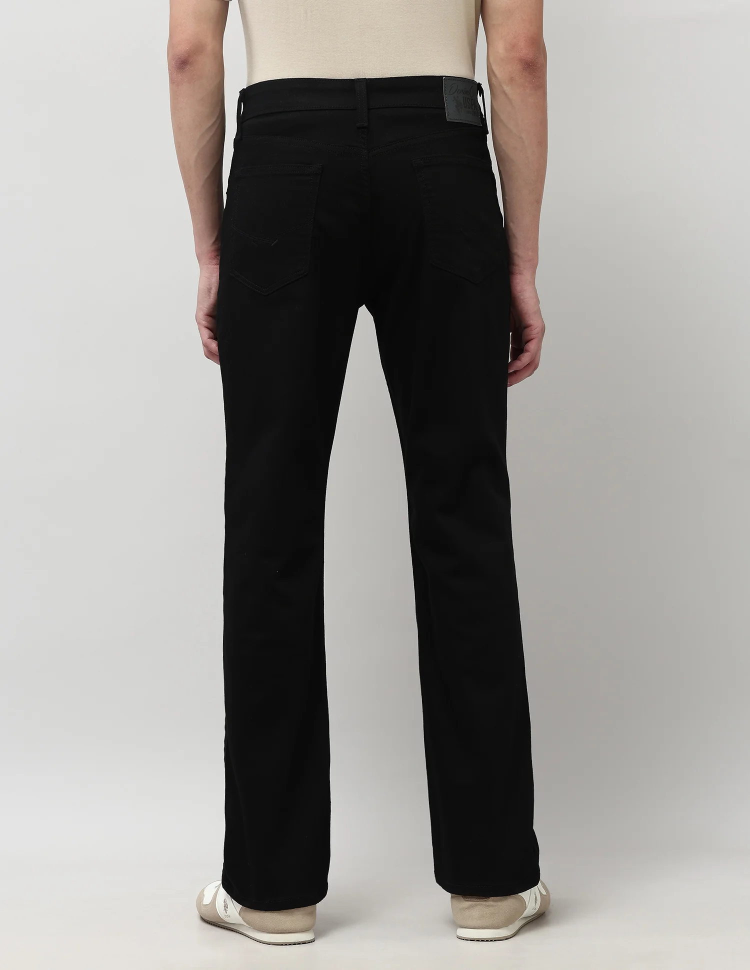 Connor Bootcut Black Jeans - Image 5