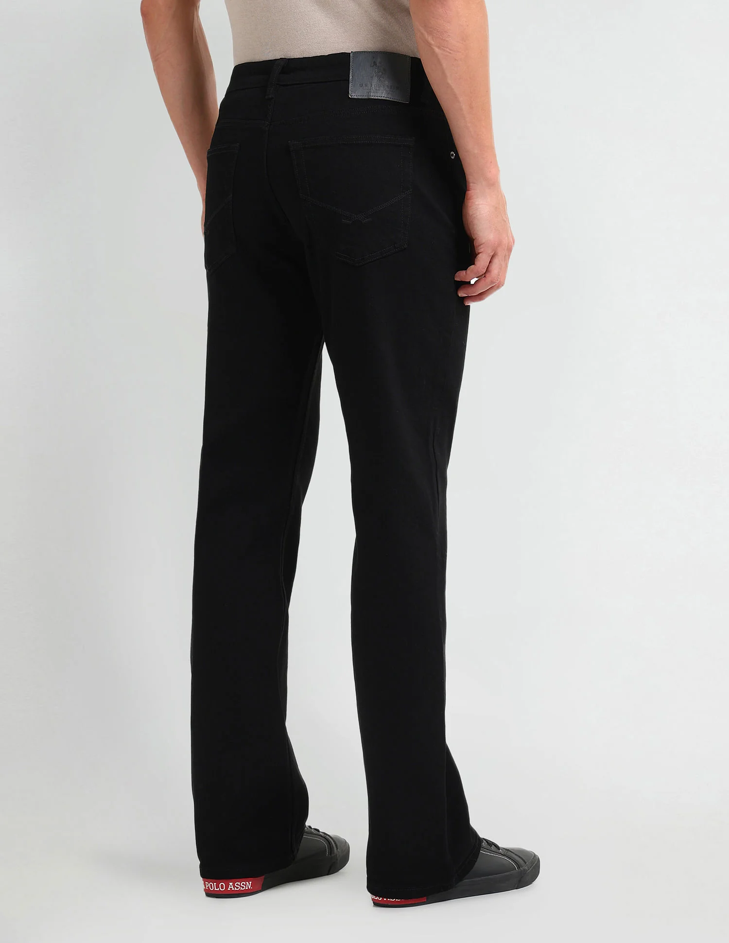 Connor Bootcut Black Jeans - Image 5