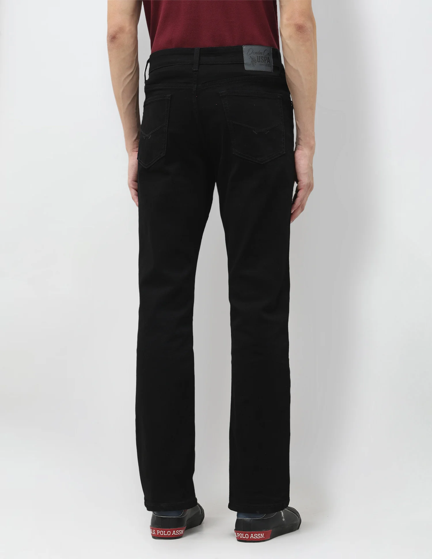 Connor Bootcut Black Jeans - Image 5
