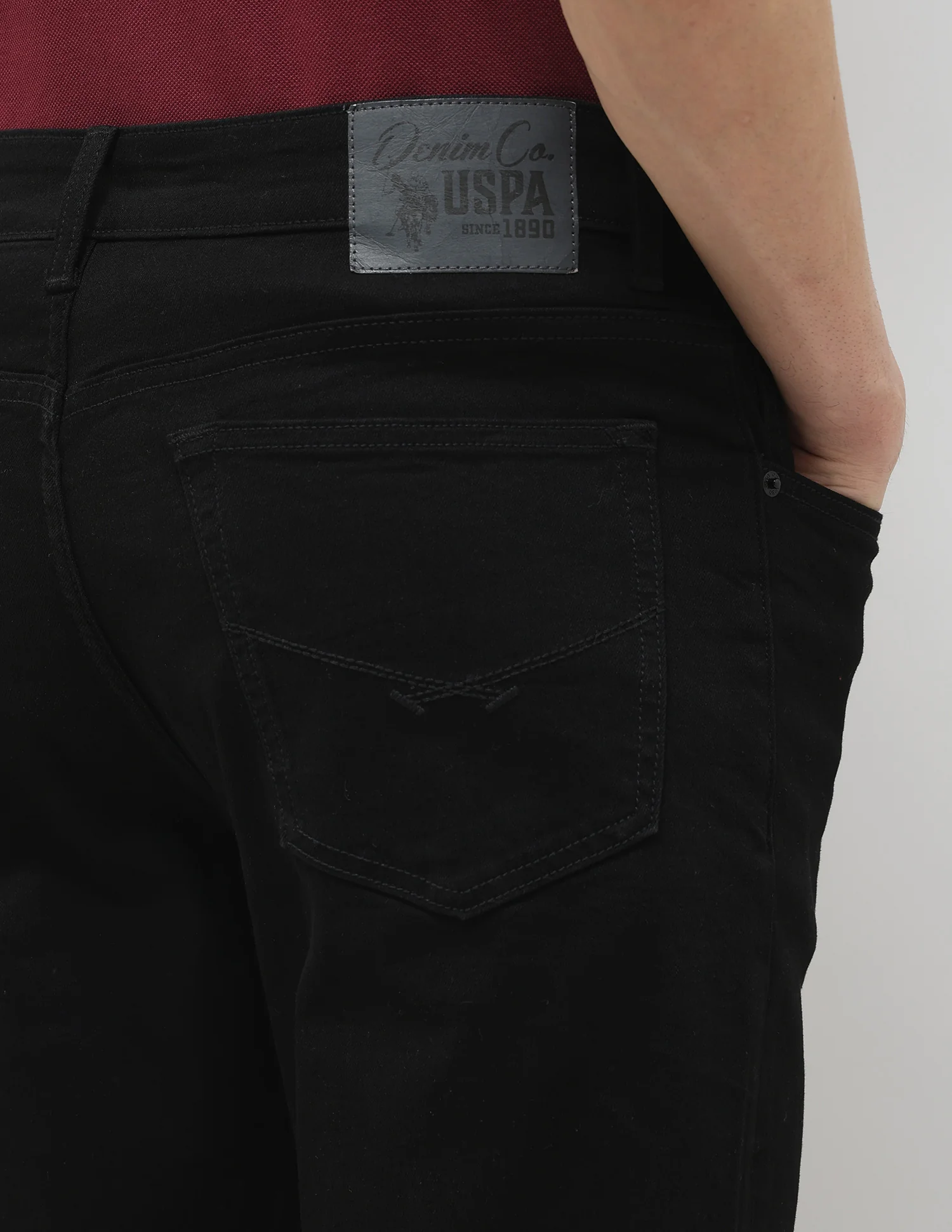 Connor Bootcut Black Jeans - Image 8