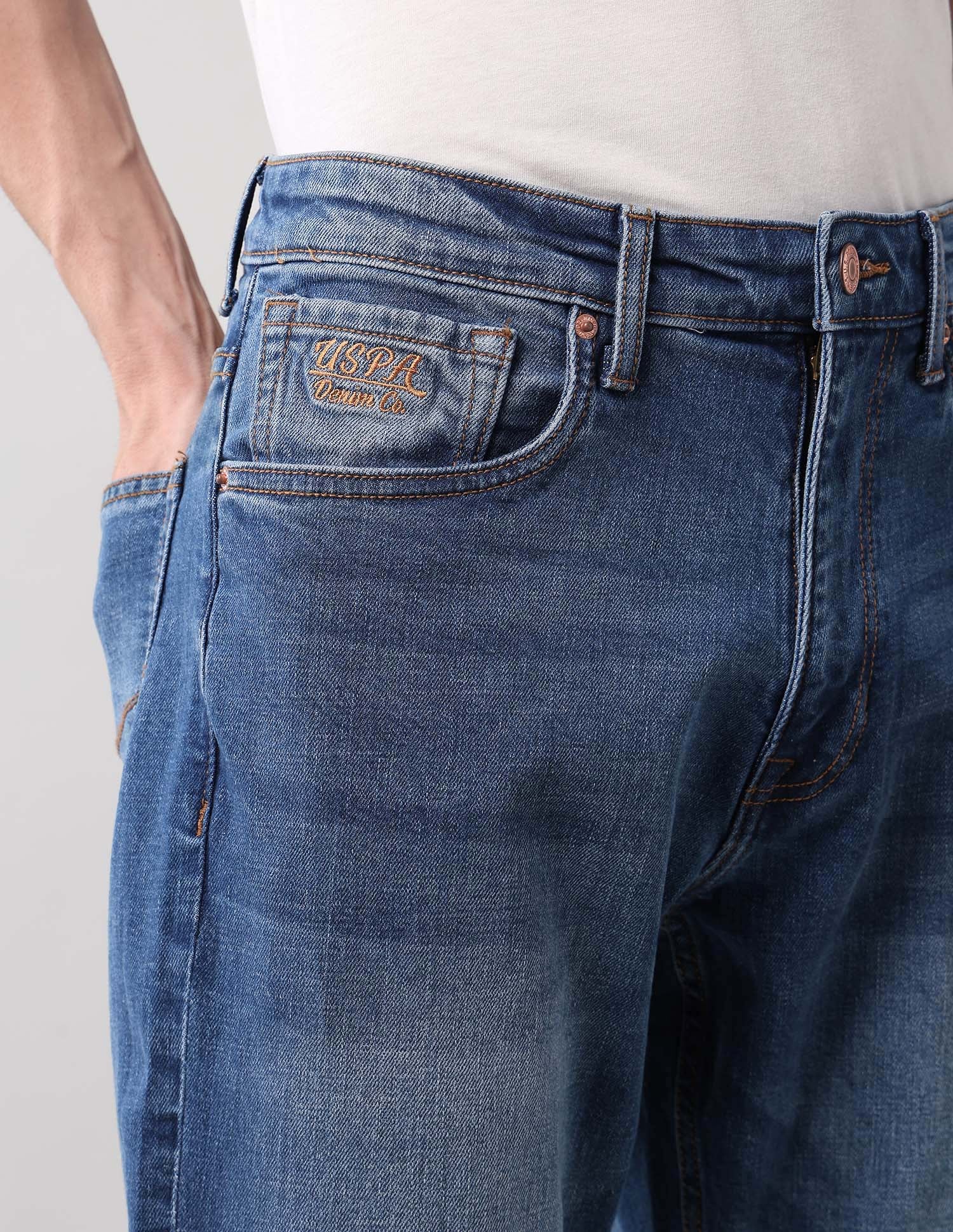 Connor Bootcut Blue Jeans - Image 7