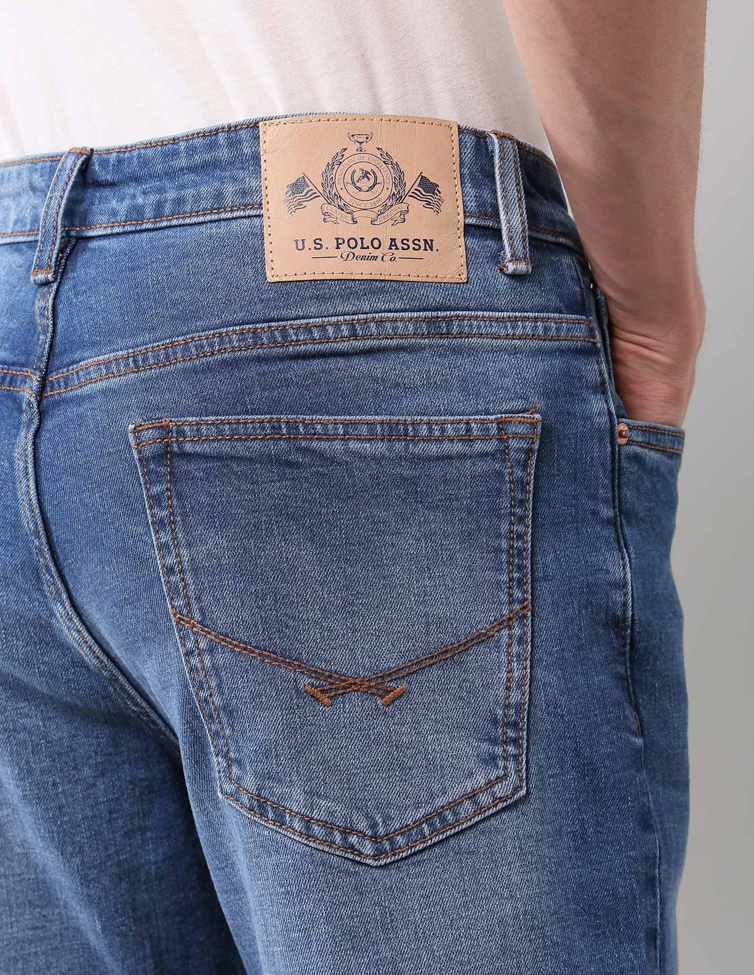 Connor Bootcut Blue Jeans - Image 8