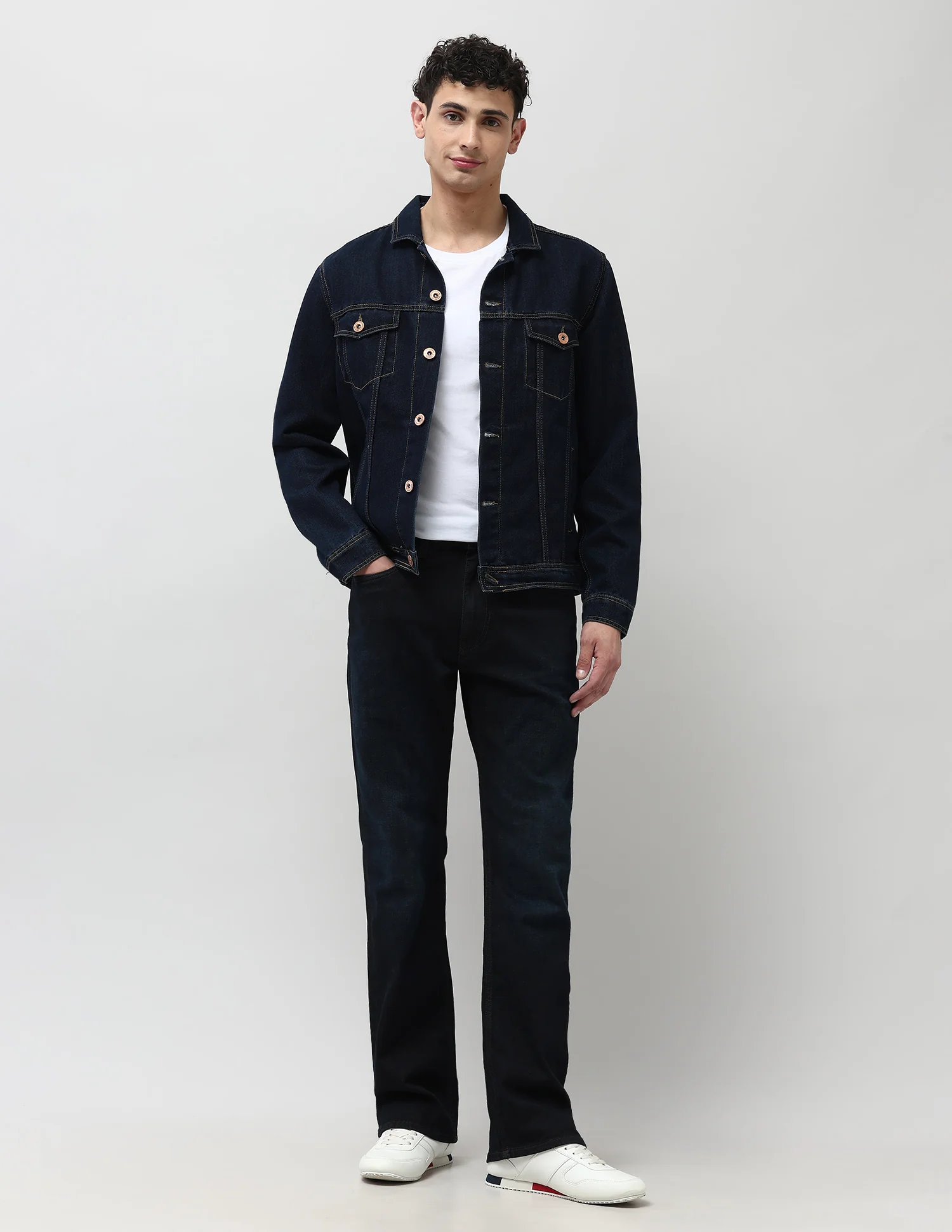 Connor Bootcut Blue Jeans - Image 3
