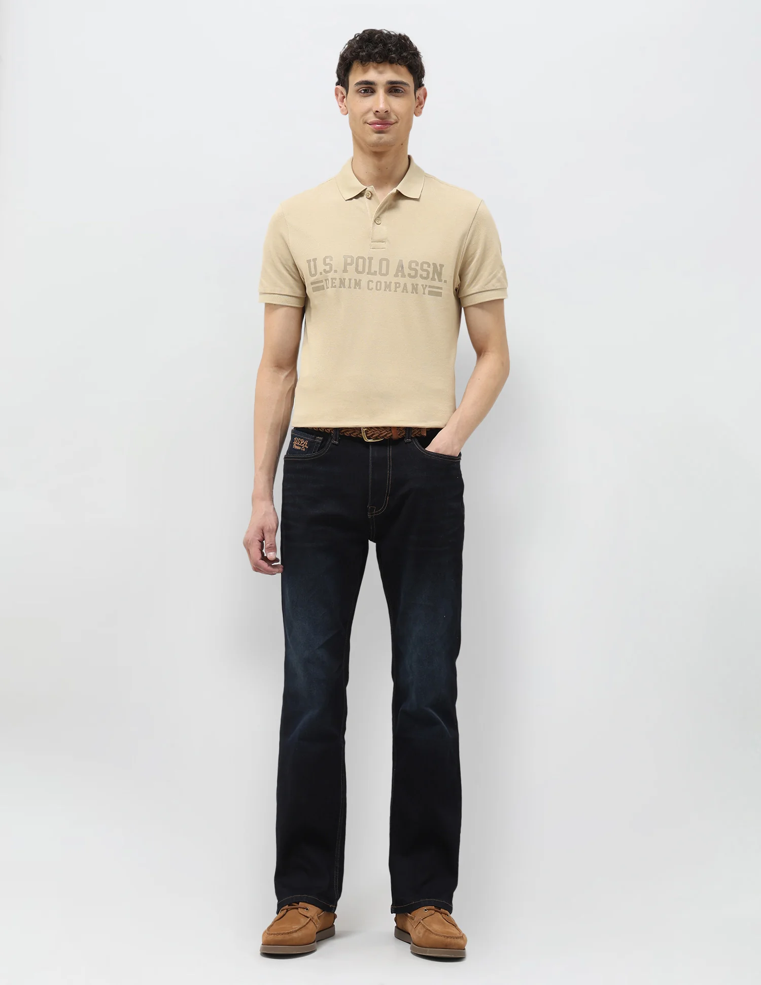 Connor Bootcut Blue Jeans - Image 3