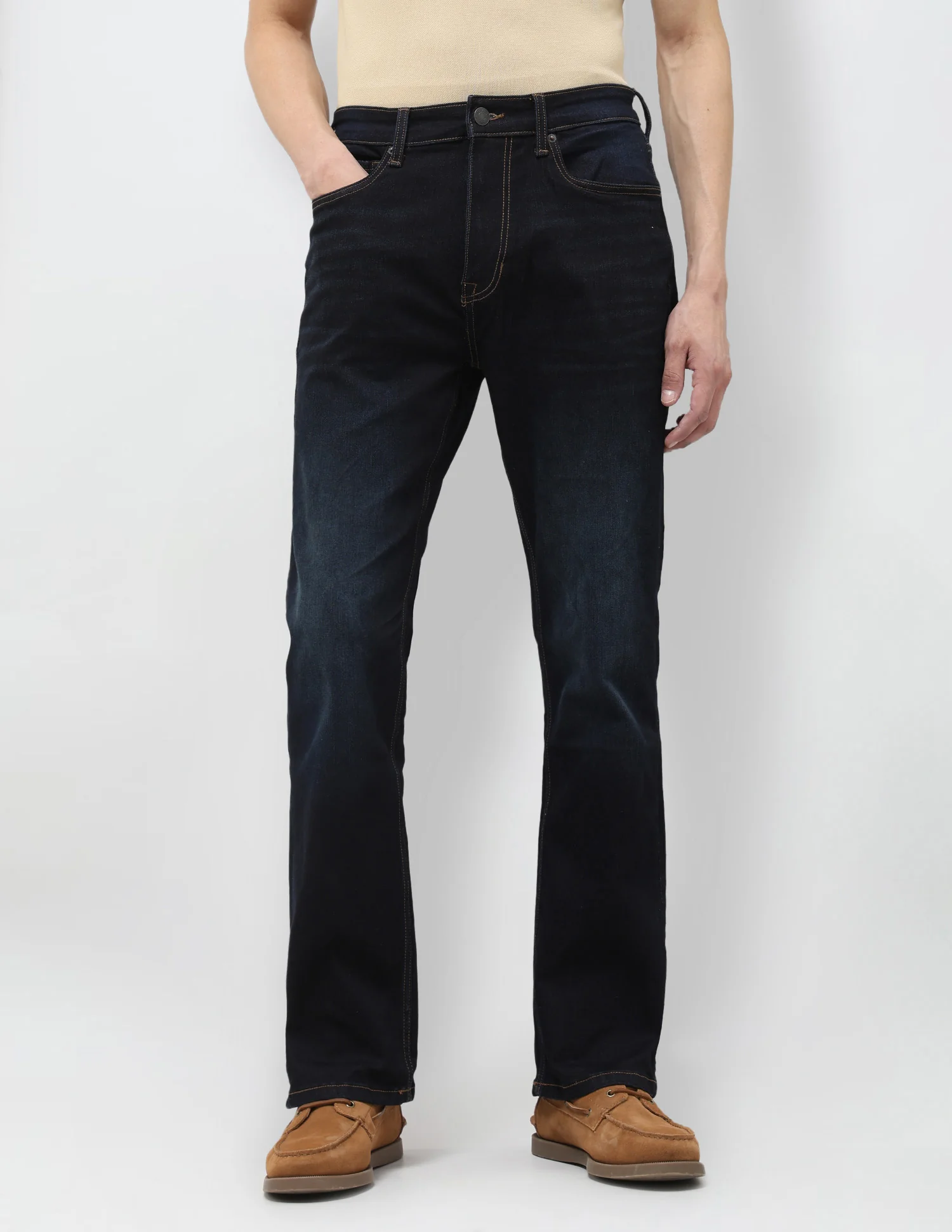 Connor Bootcut Blue Jeans - Image 6