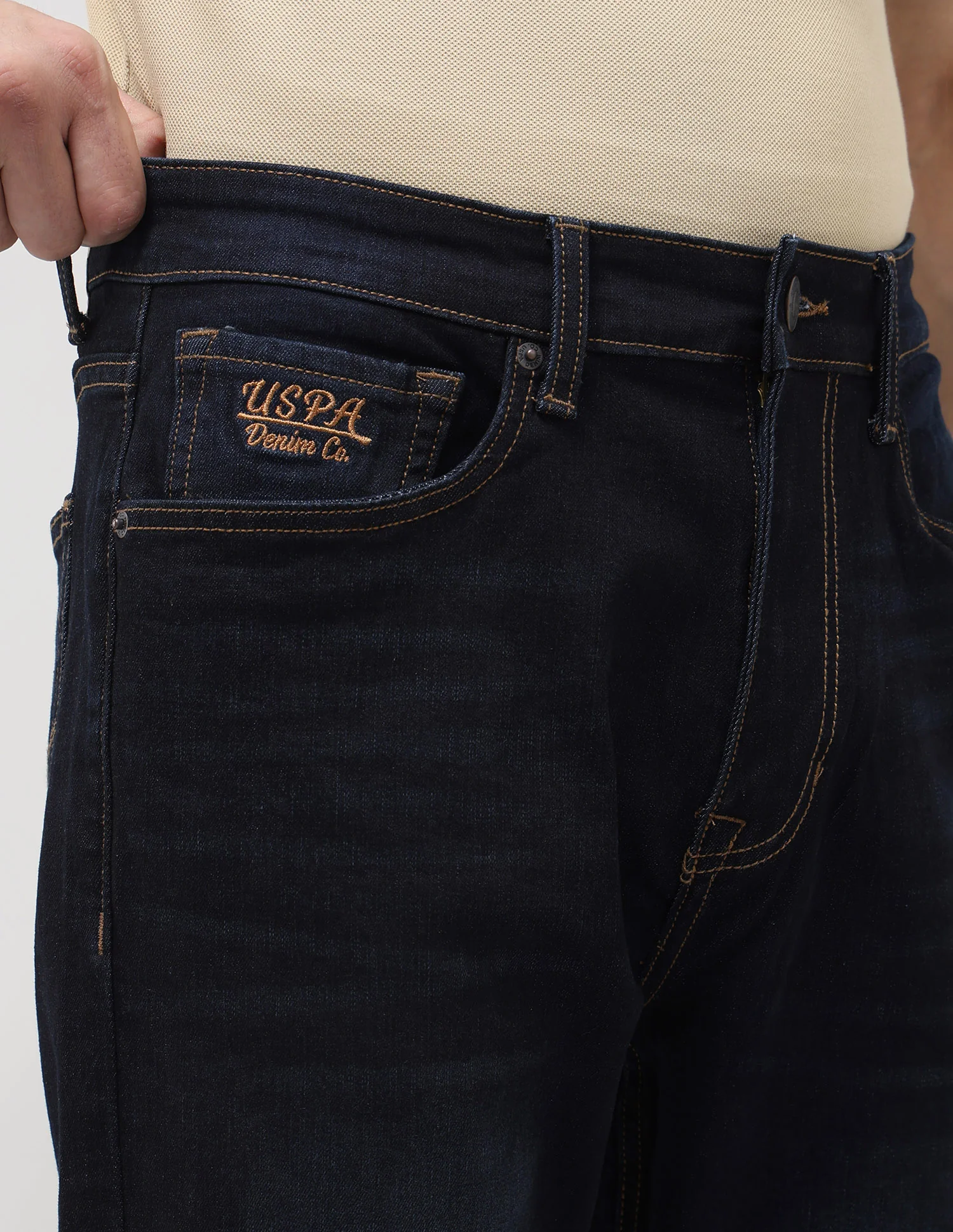 Connor Bootcut Blue Jeans - Image 7