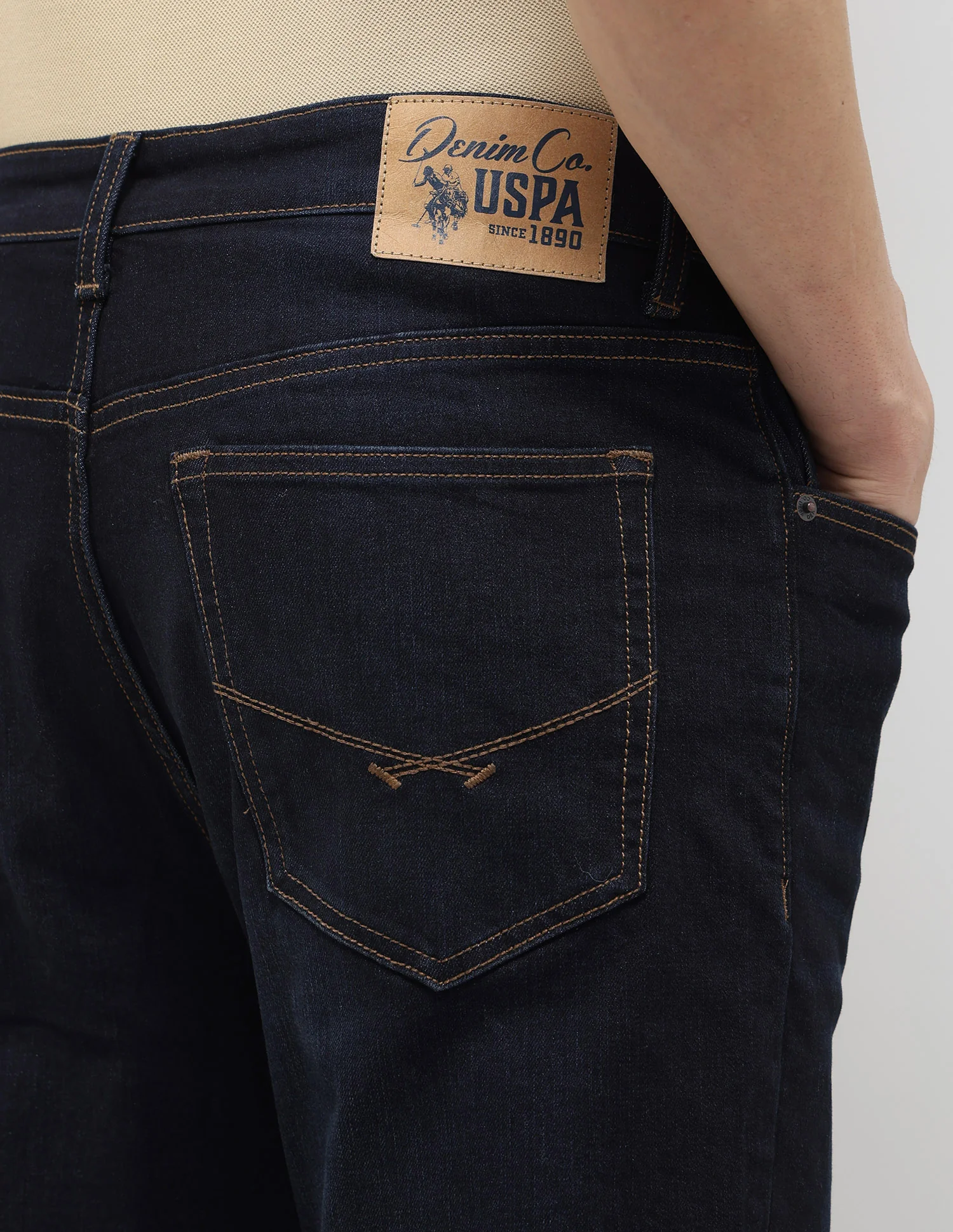Connor Bootcut Blue Jeans - Image 8