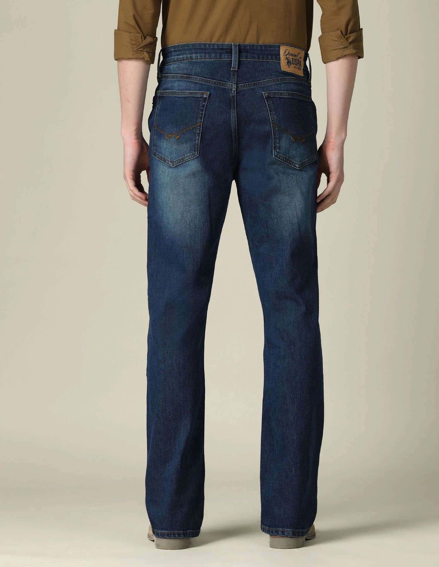 Connor Bootcut Blue Jeans - Image 5