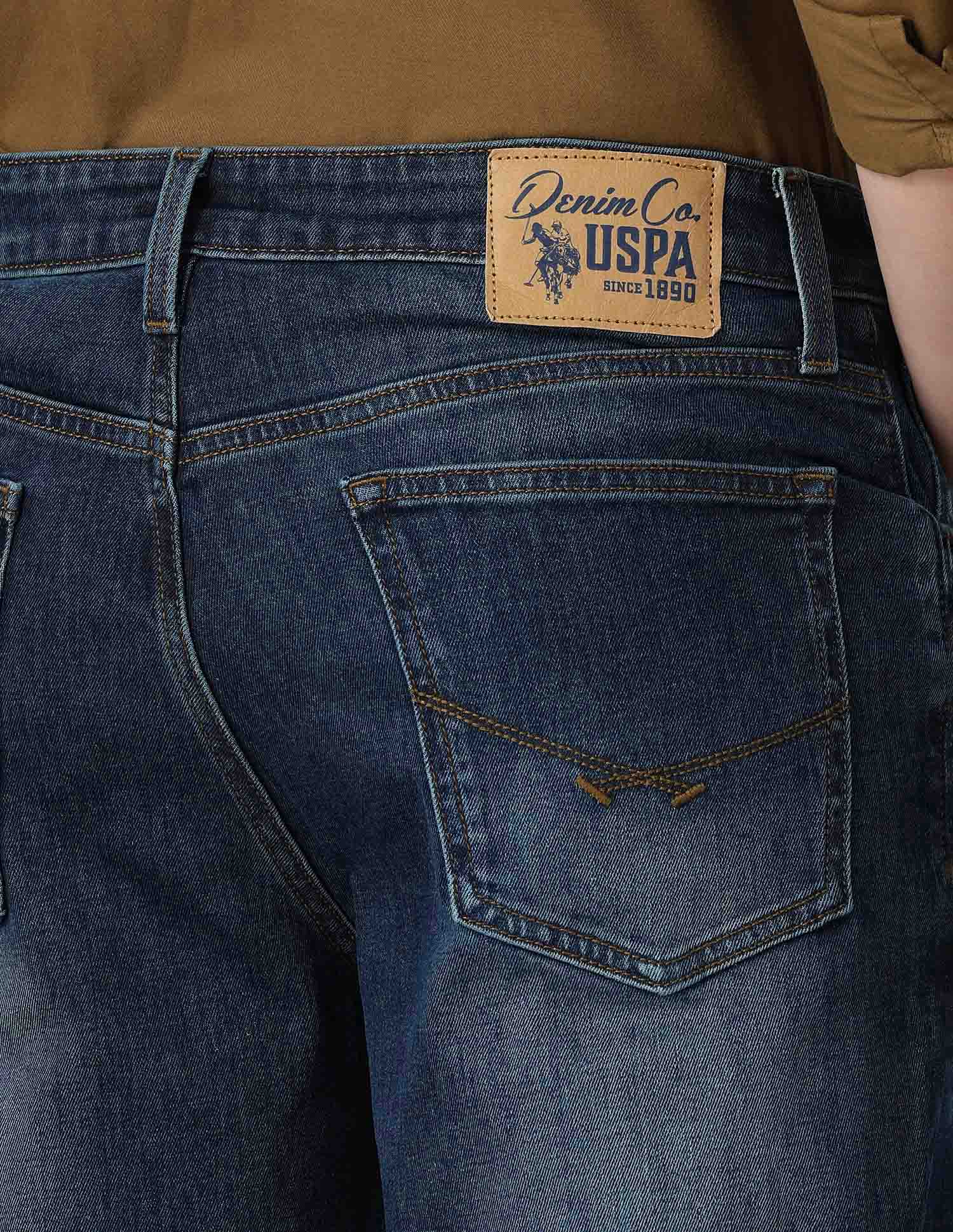 Connor Bootcut Blue Jeans - Image 8